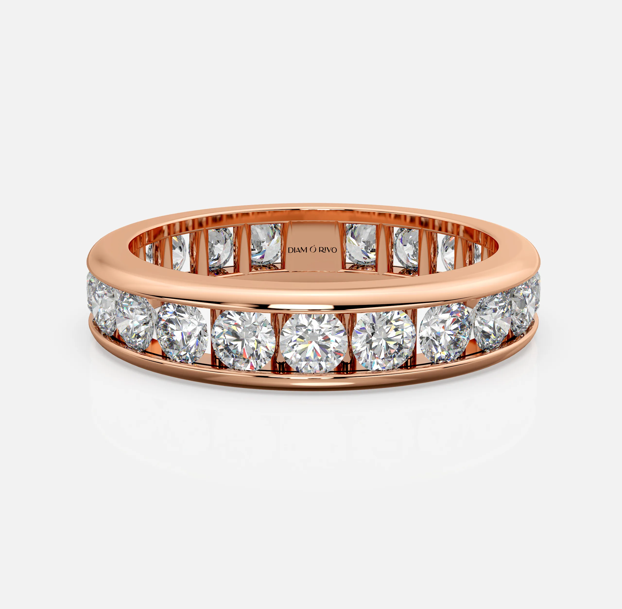 Round Diamond Band