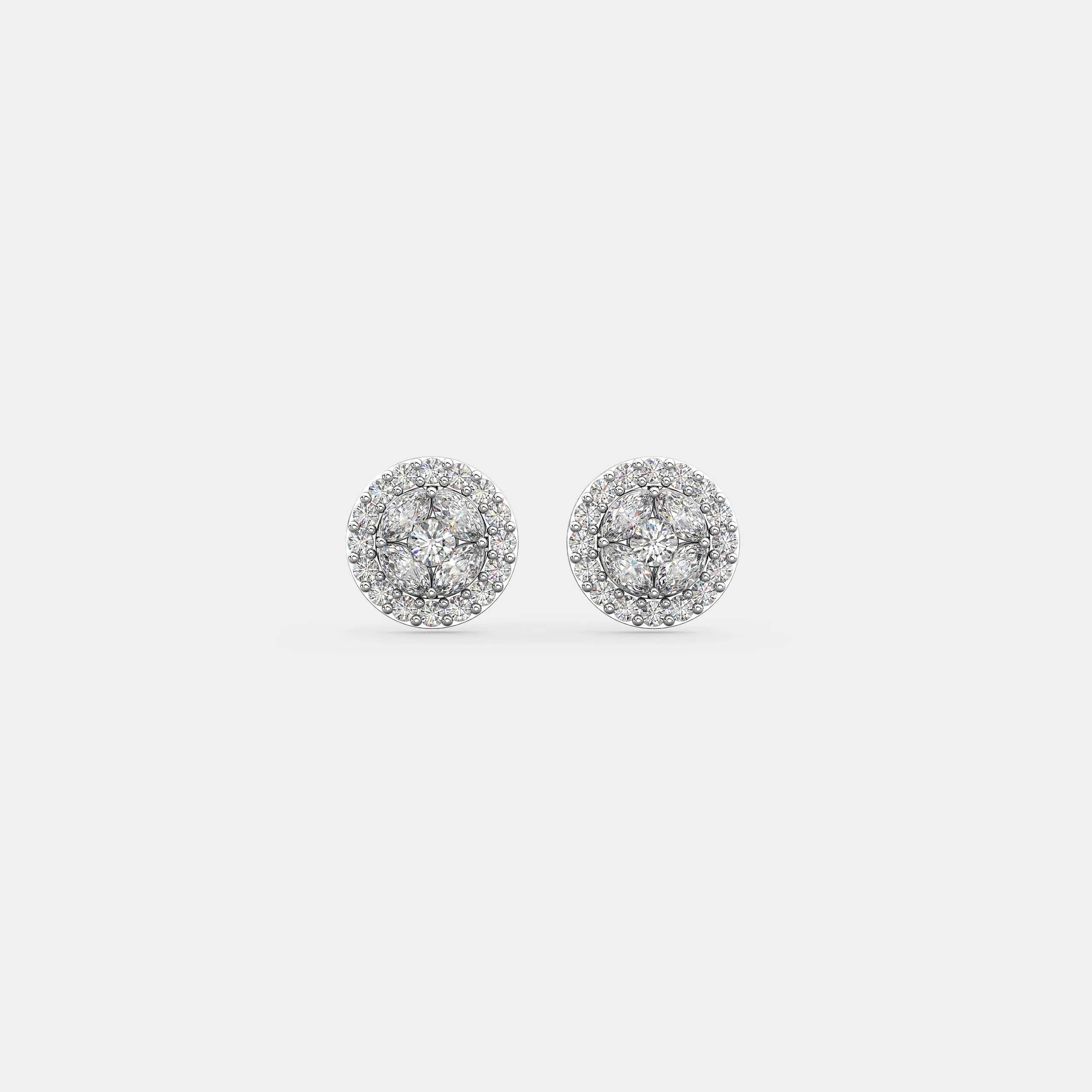 Celestial Bloom Diamond Earrings