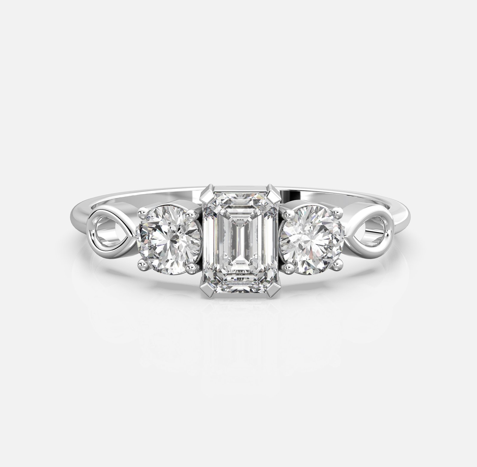 Harmony Frame Diamond Ring