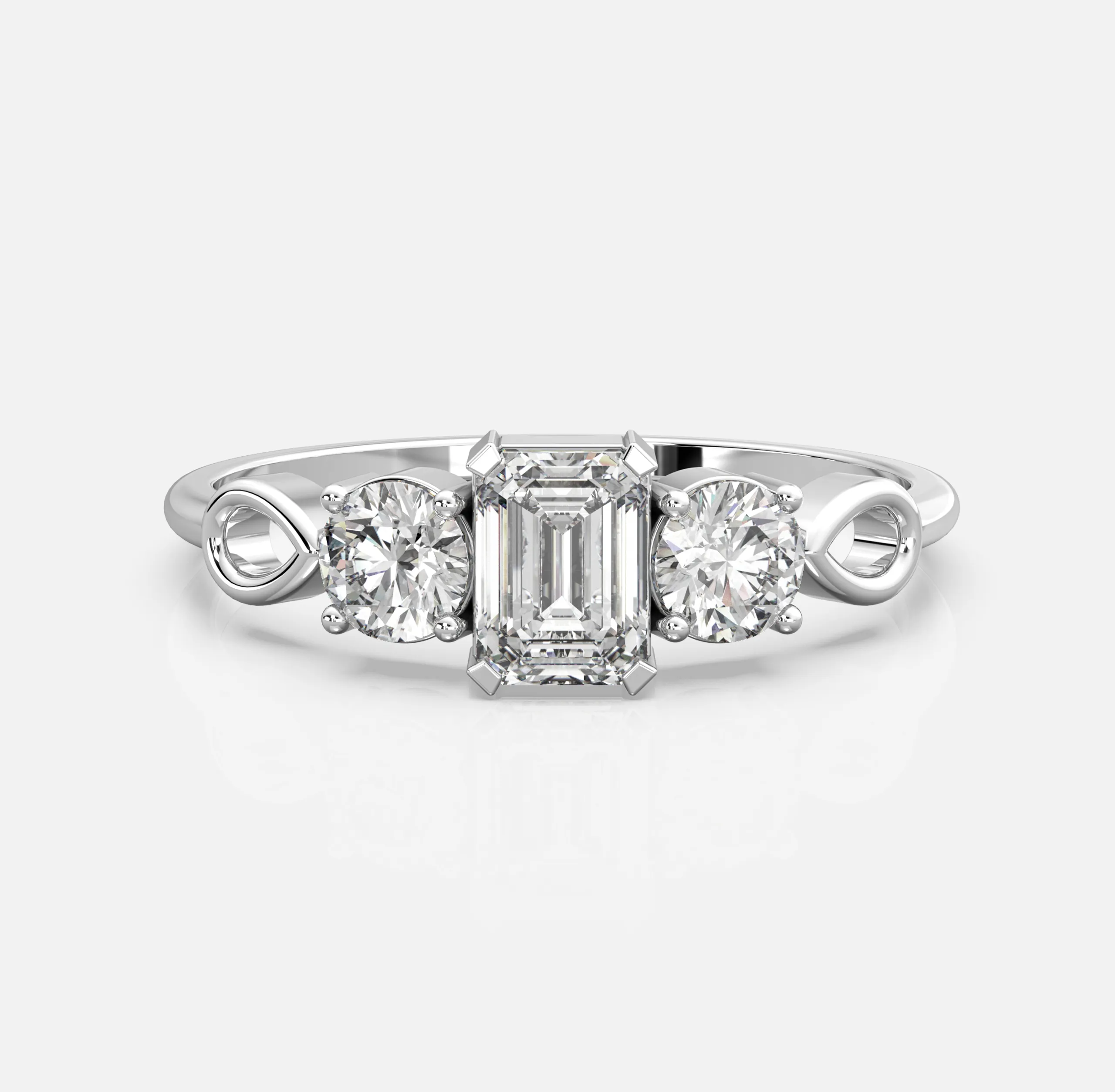 Harmony Frame Diamond Ring