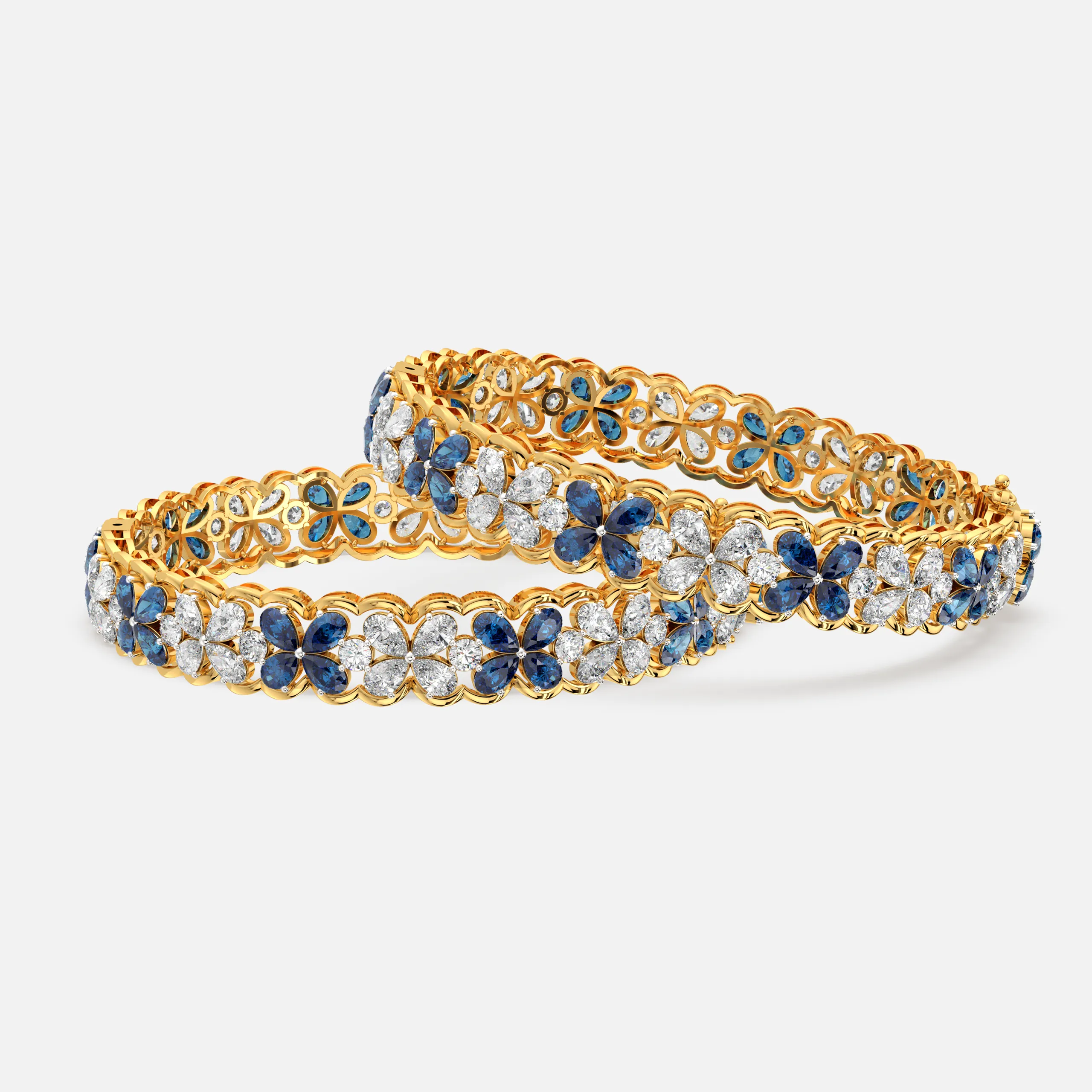 Bloom Diamond Bangle (1 Pcs.)