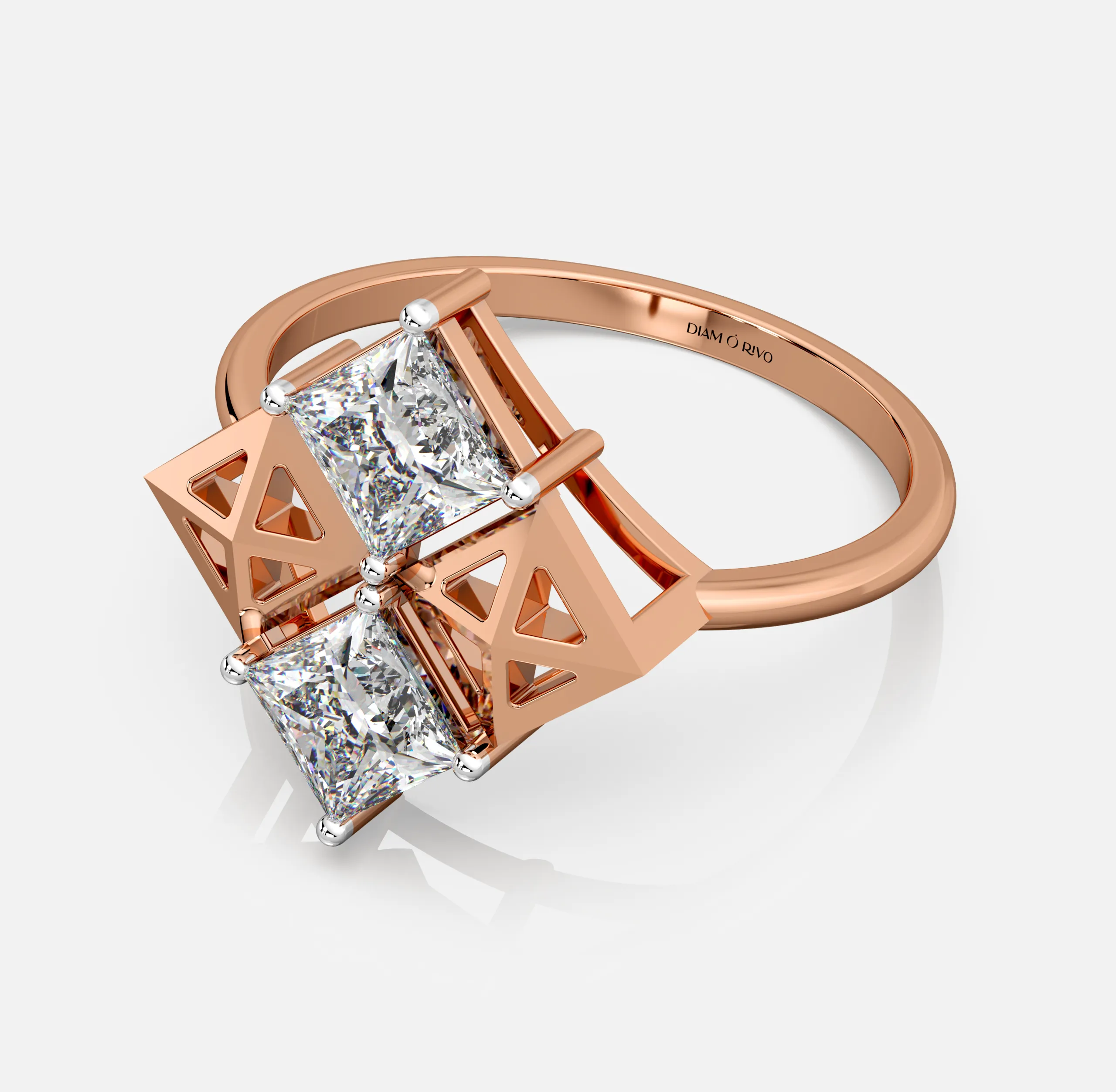 Celestia Frame Diamond Ring