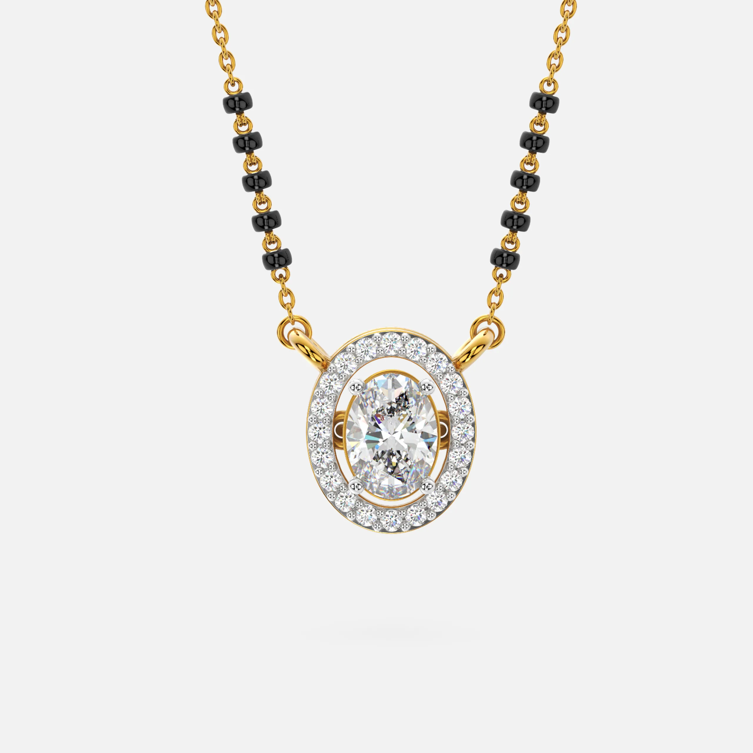 Oval Radiance Mangalsutra