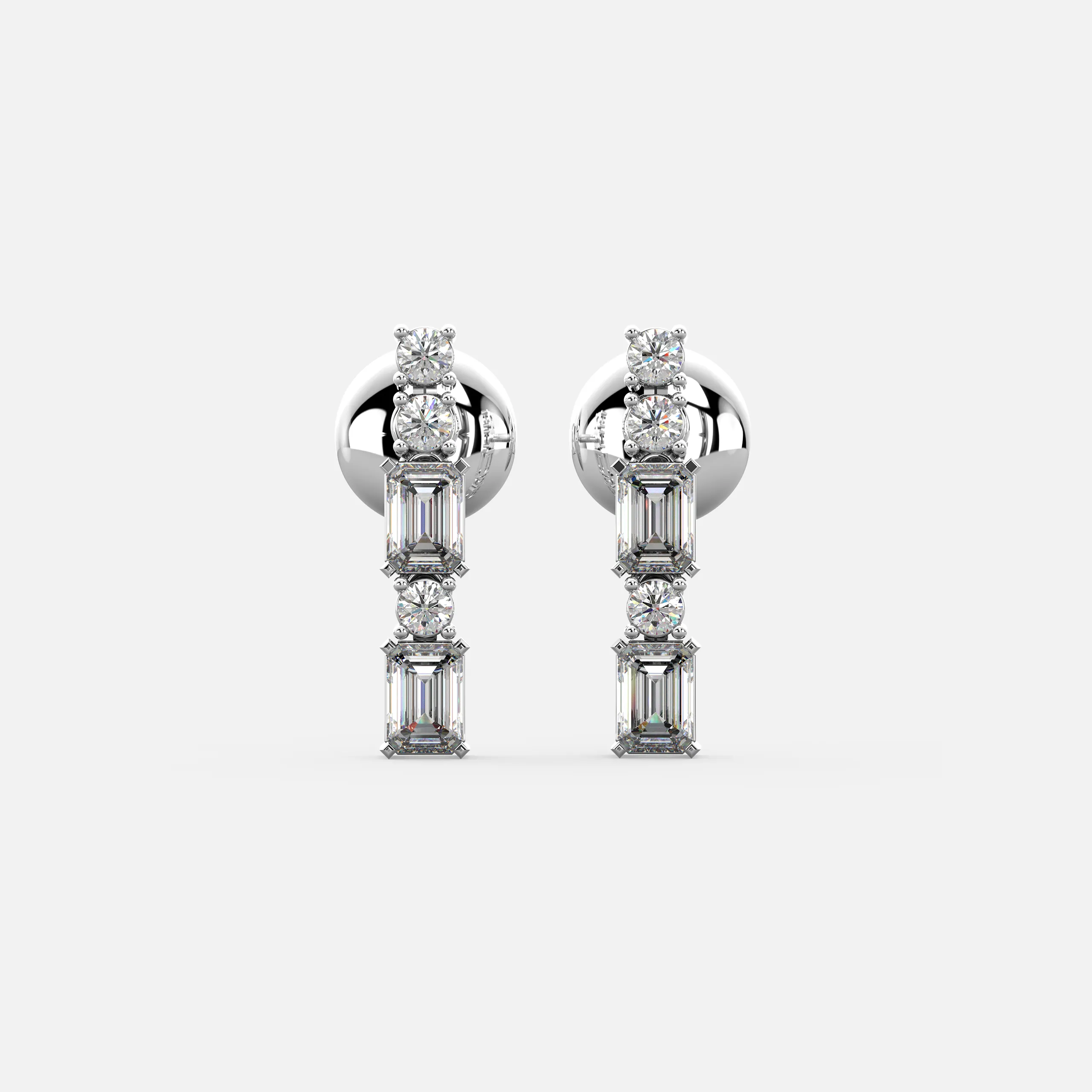 Emerald Drop Earrings