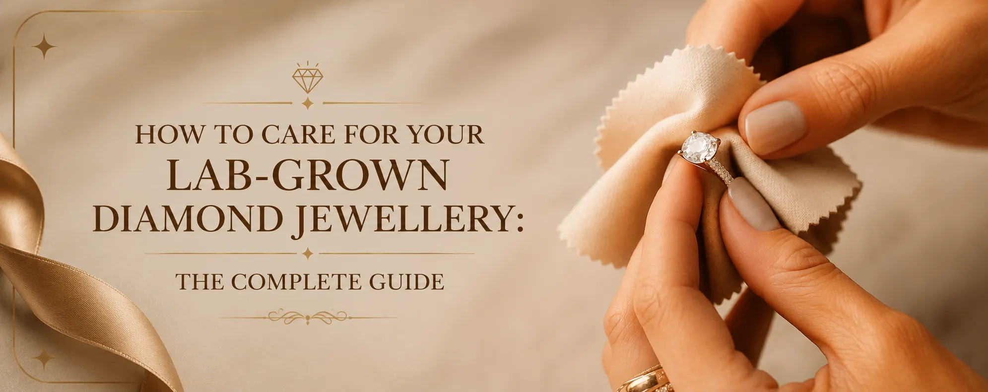HOW TO CARE FOR YOUR LAB-GROWN DIAMOND JEWELLERY: THE COMPLETE GUIDE