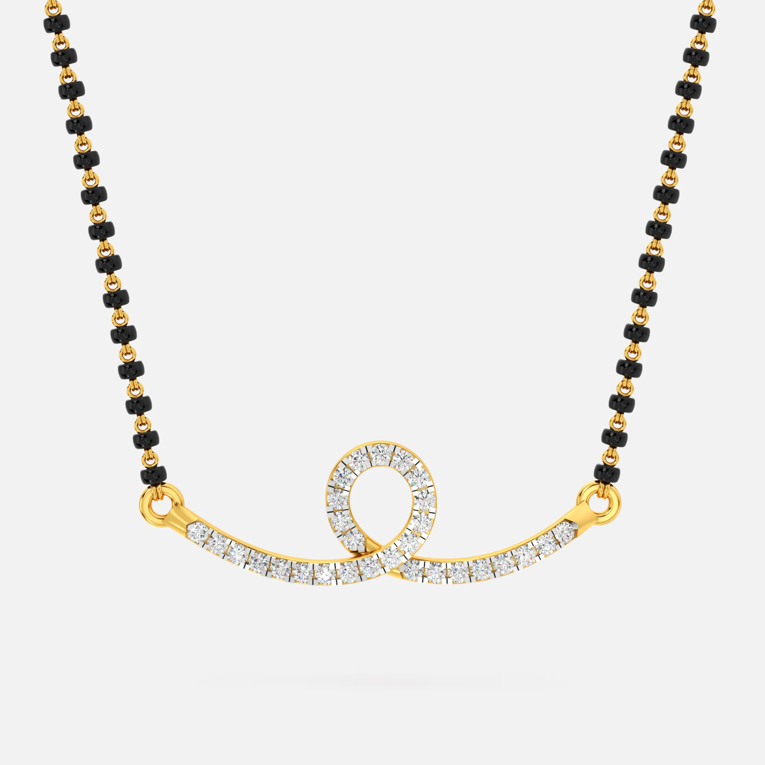 Infinity Loop Diamond Mangalsutra