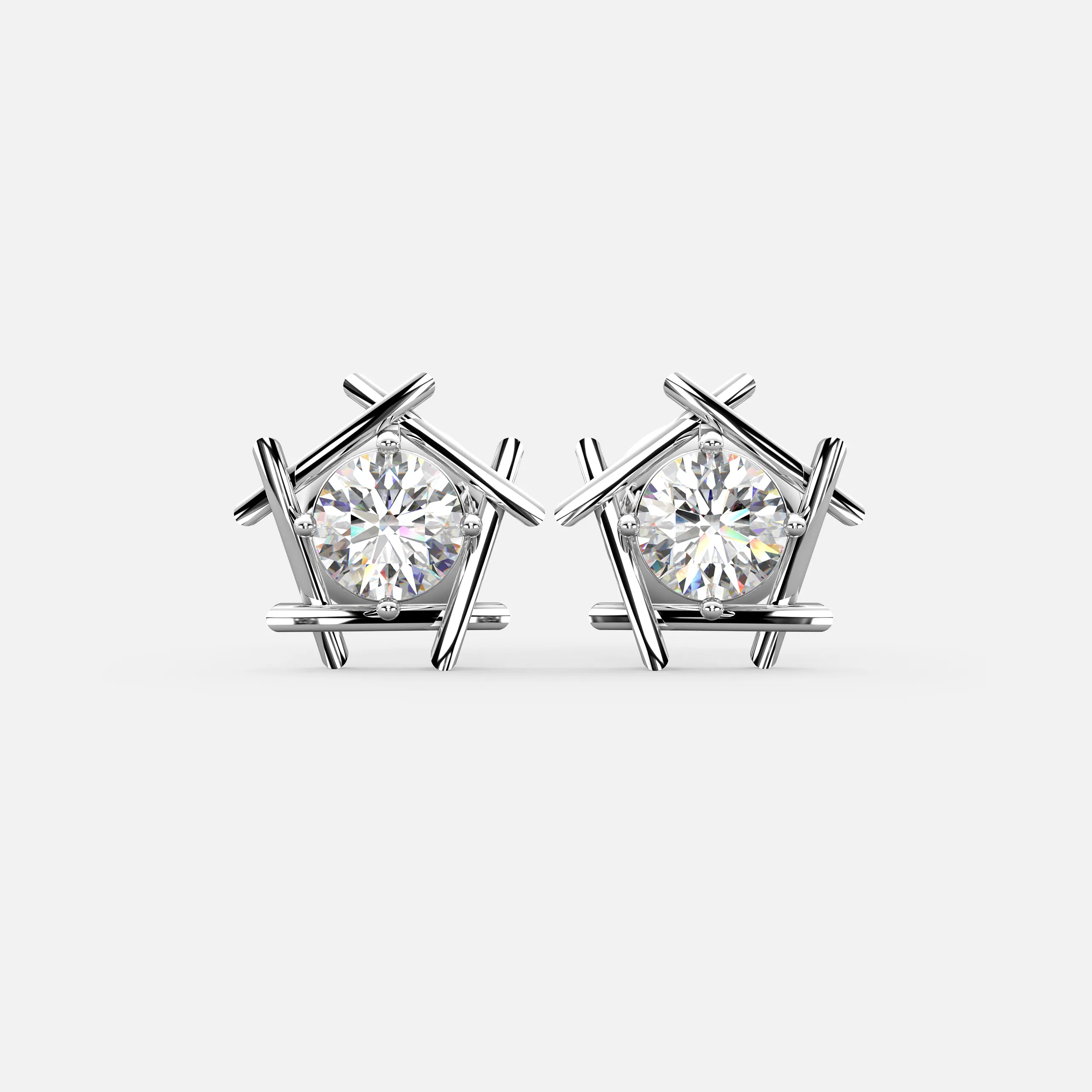 Nestled Brilliance Earrings