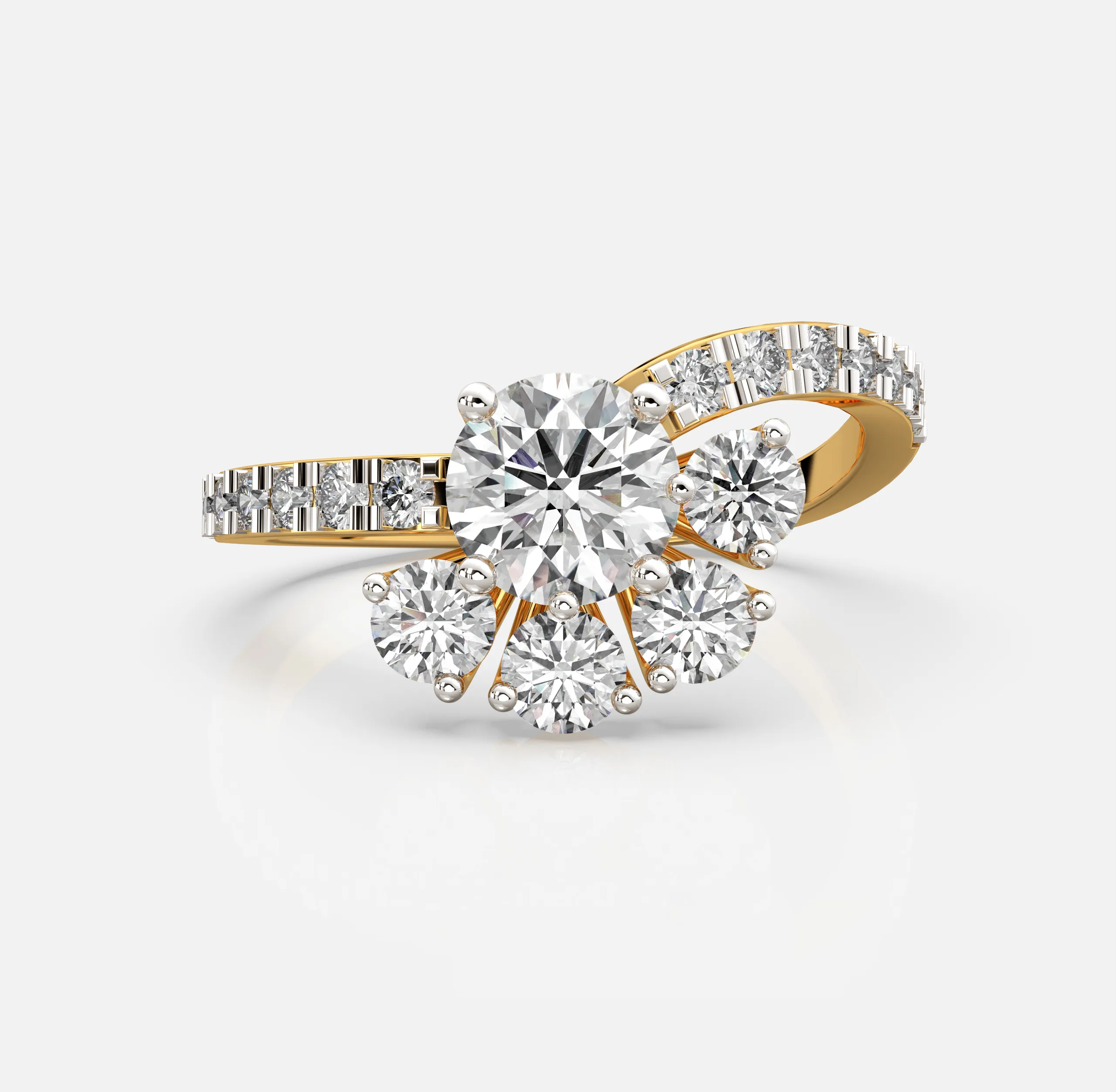 Stella Bloom Diamond Ring