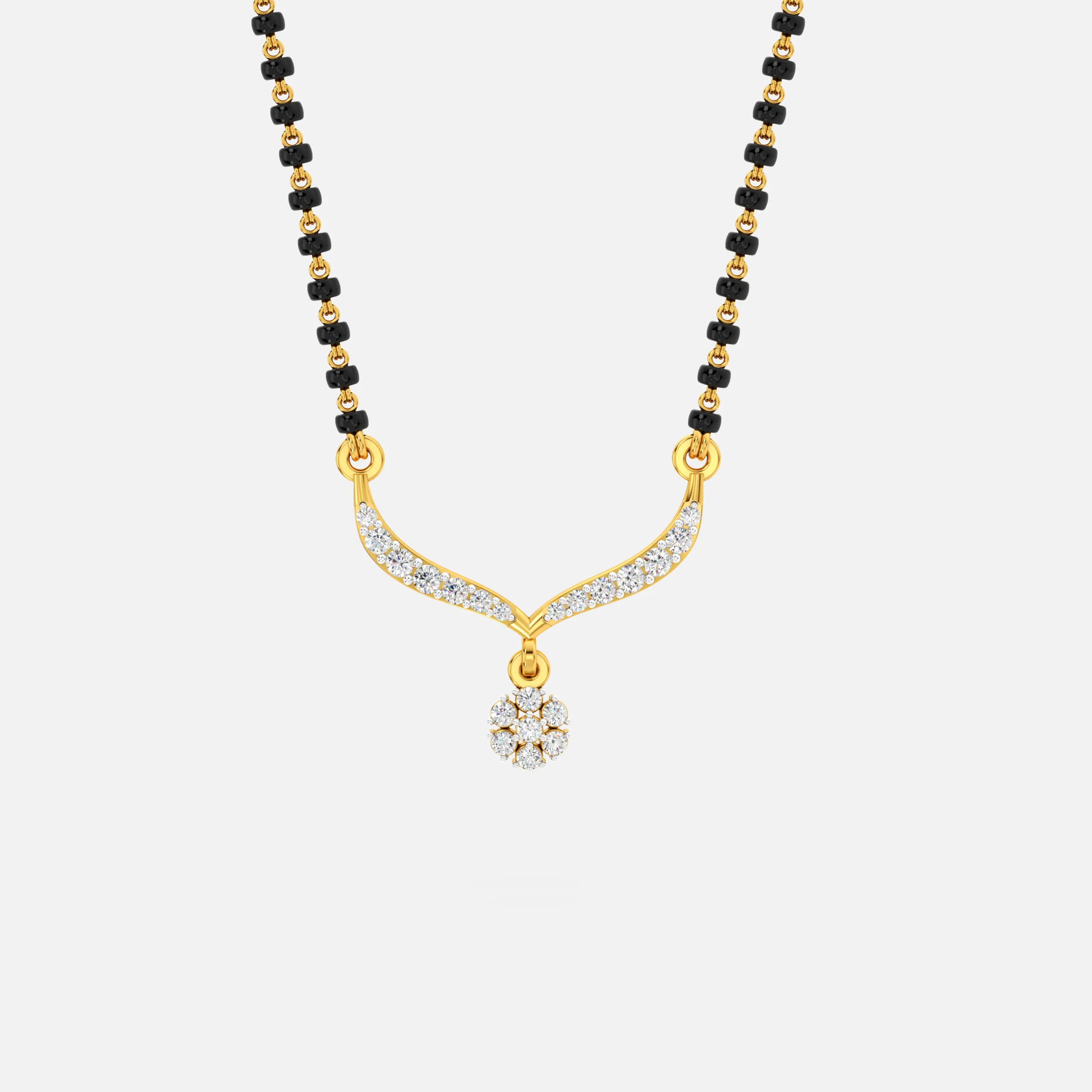 Bloom Diamond Mangalsutra