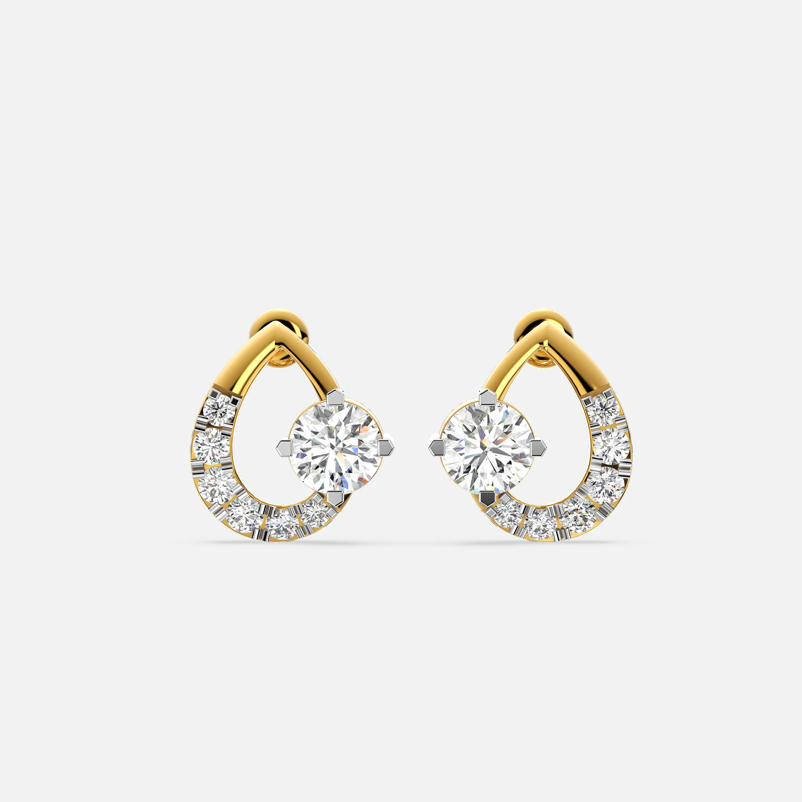 Nysa Halo Earrings
