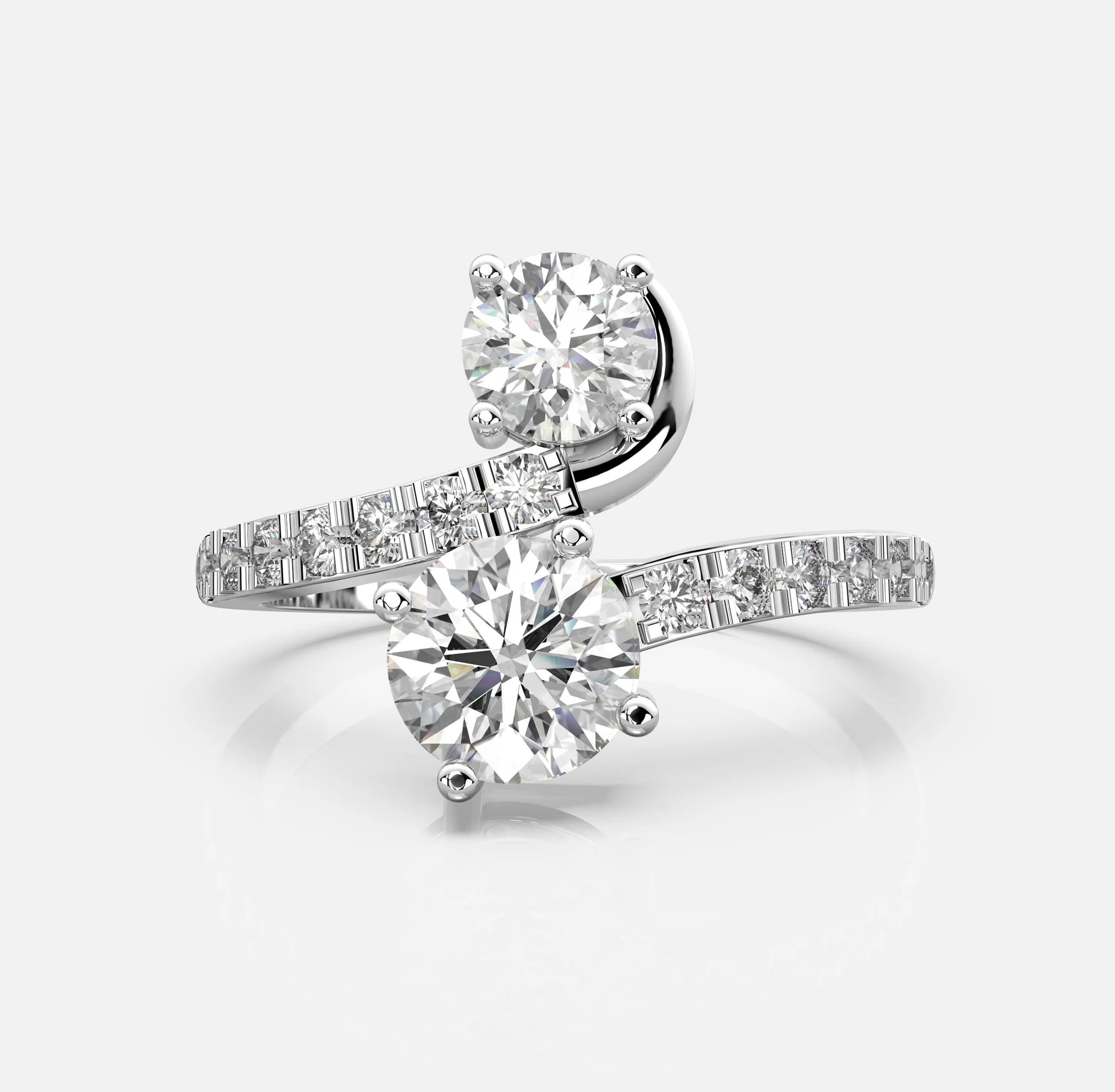 Infinity Bloom Diamond Ring