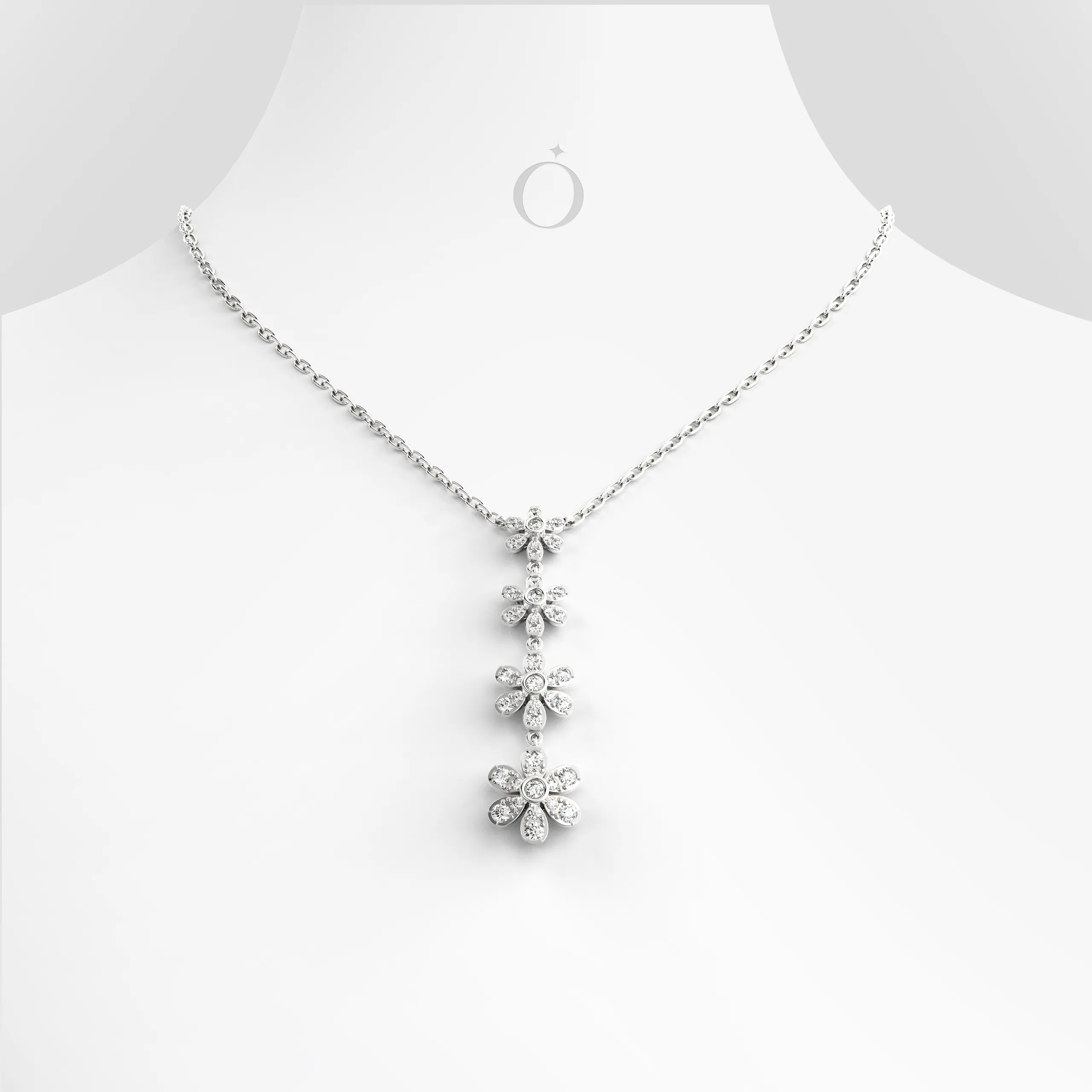 Florielle Drop Necklace