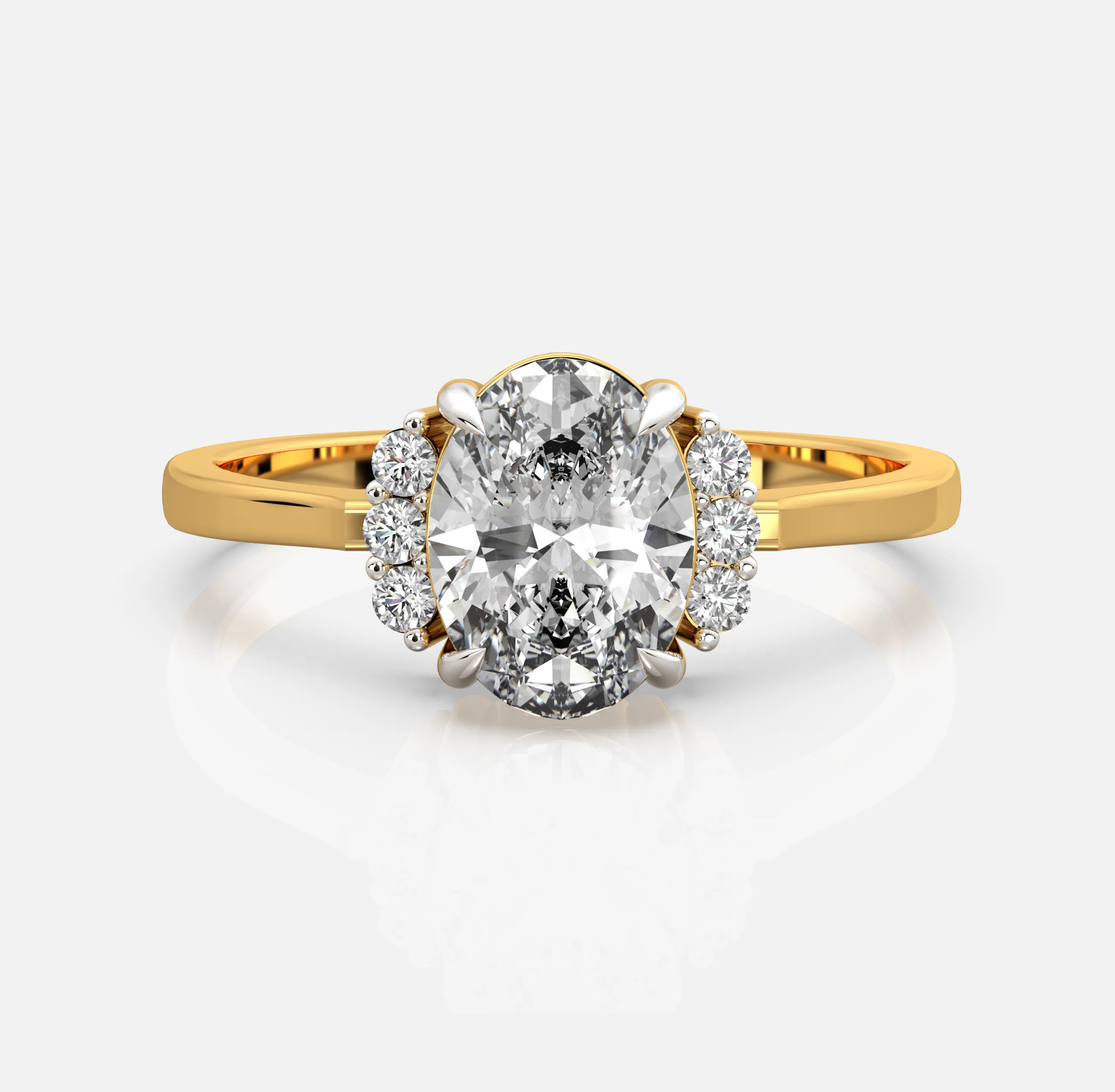 Oval Brilliance Diamond Ring