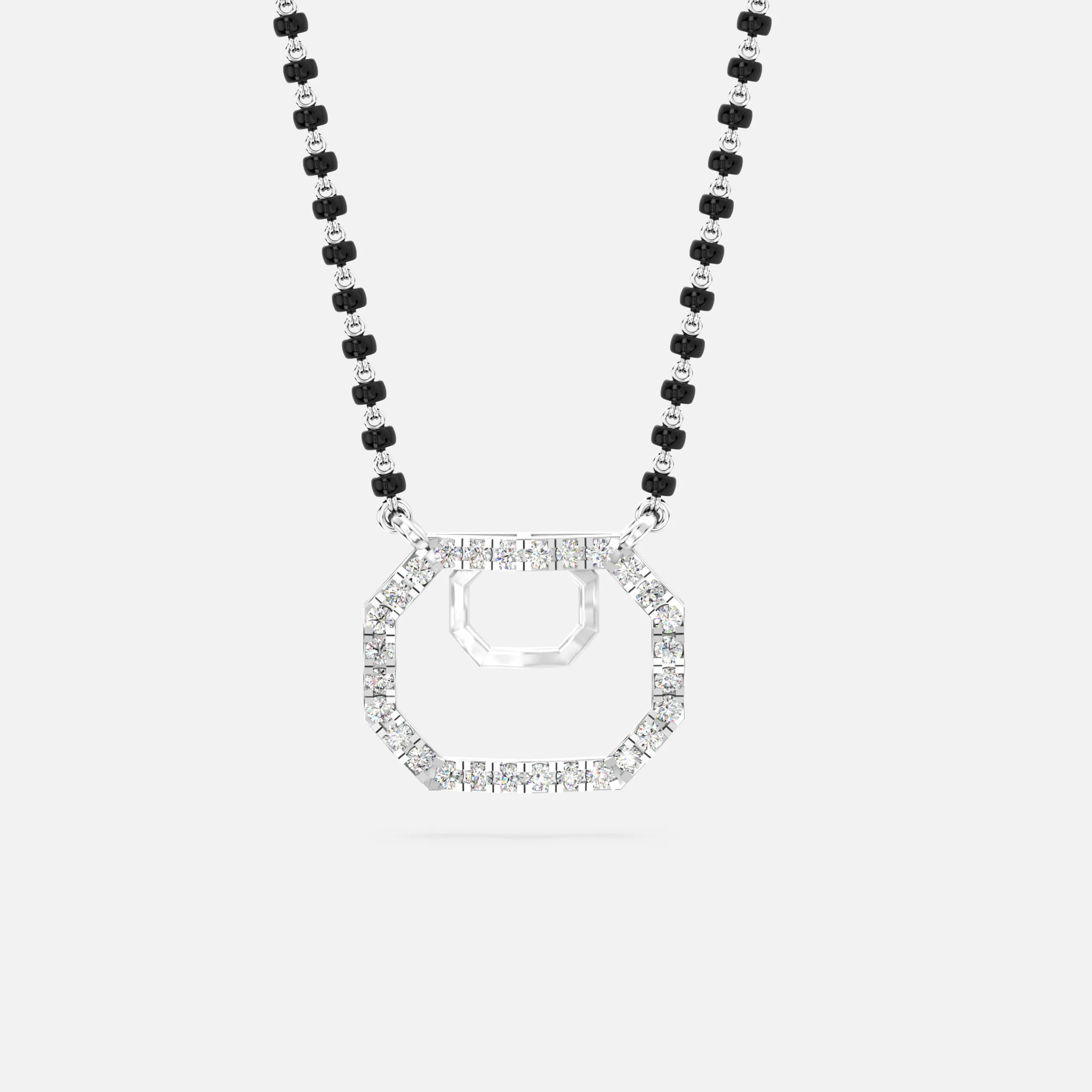 Hexa Halo Mangalsutra