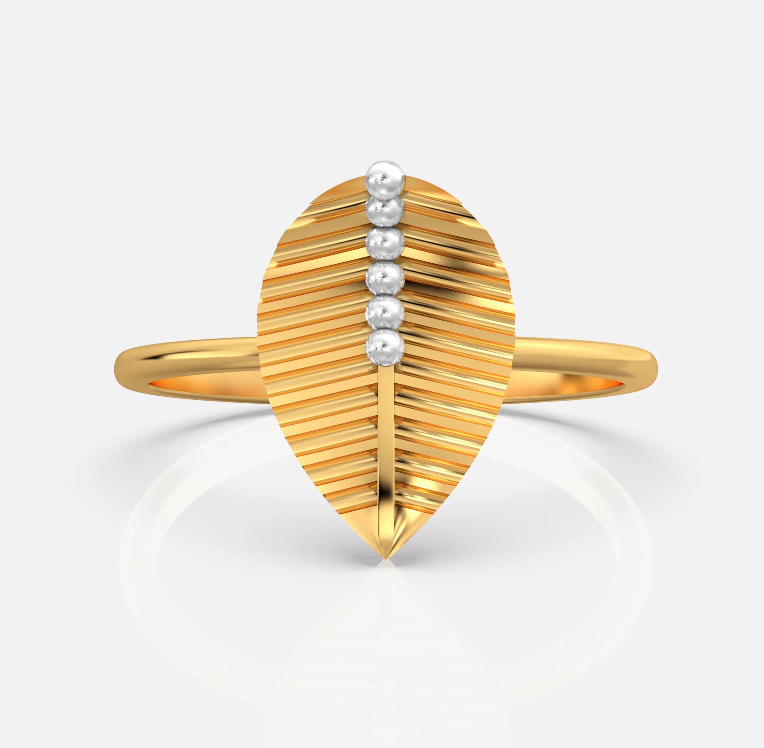 Foliera Vein Ring