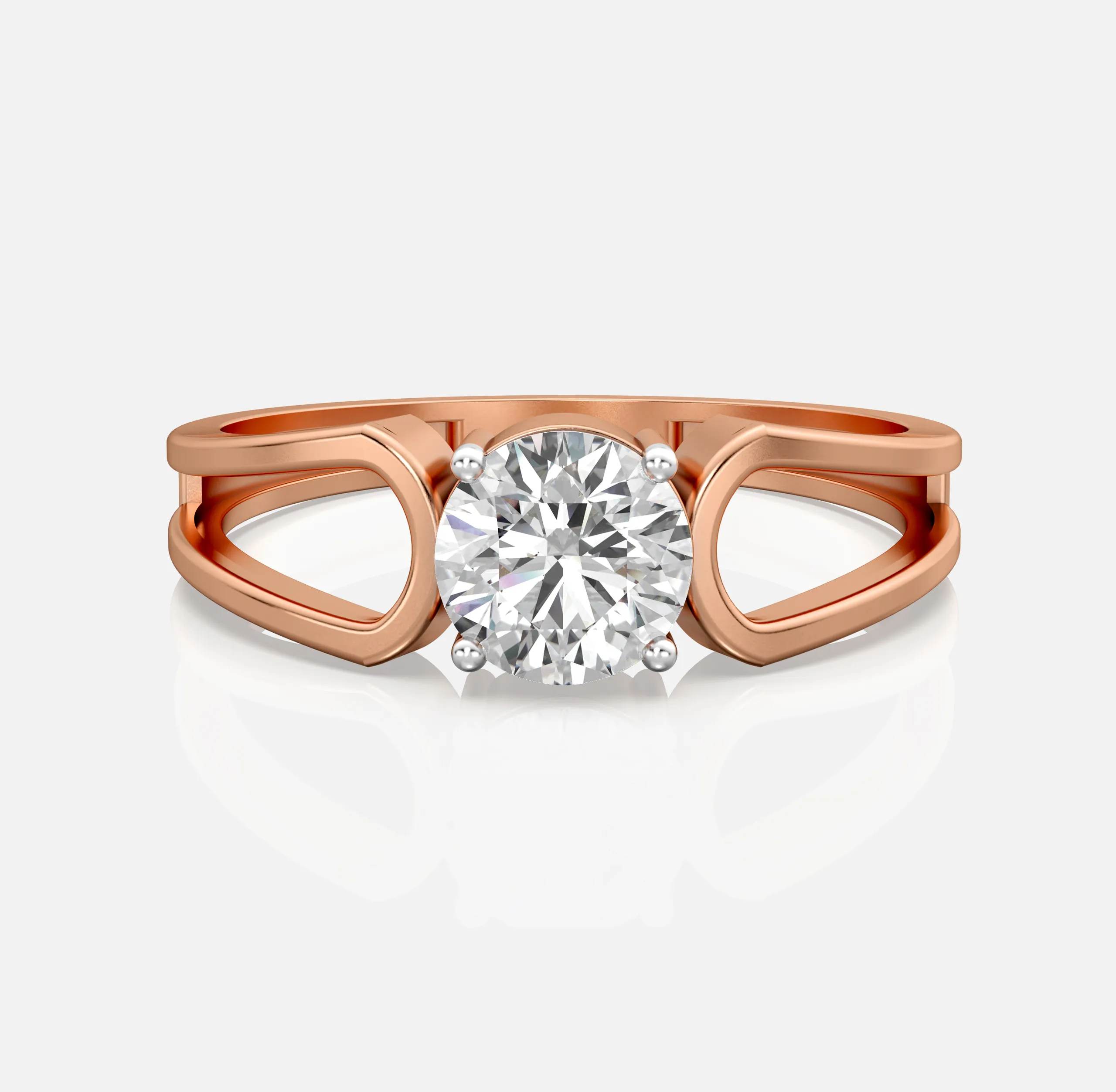 Modern Solitaire Men’s Ring