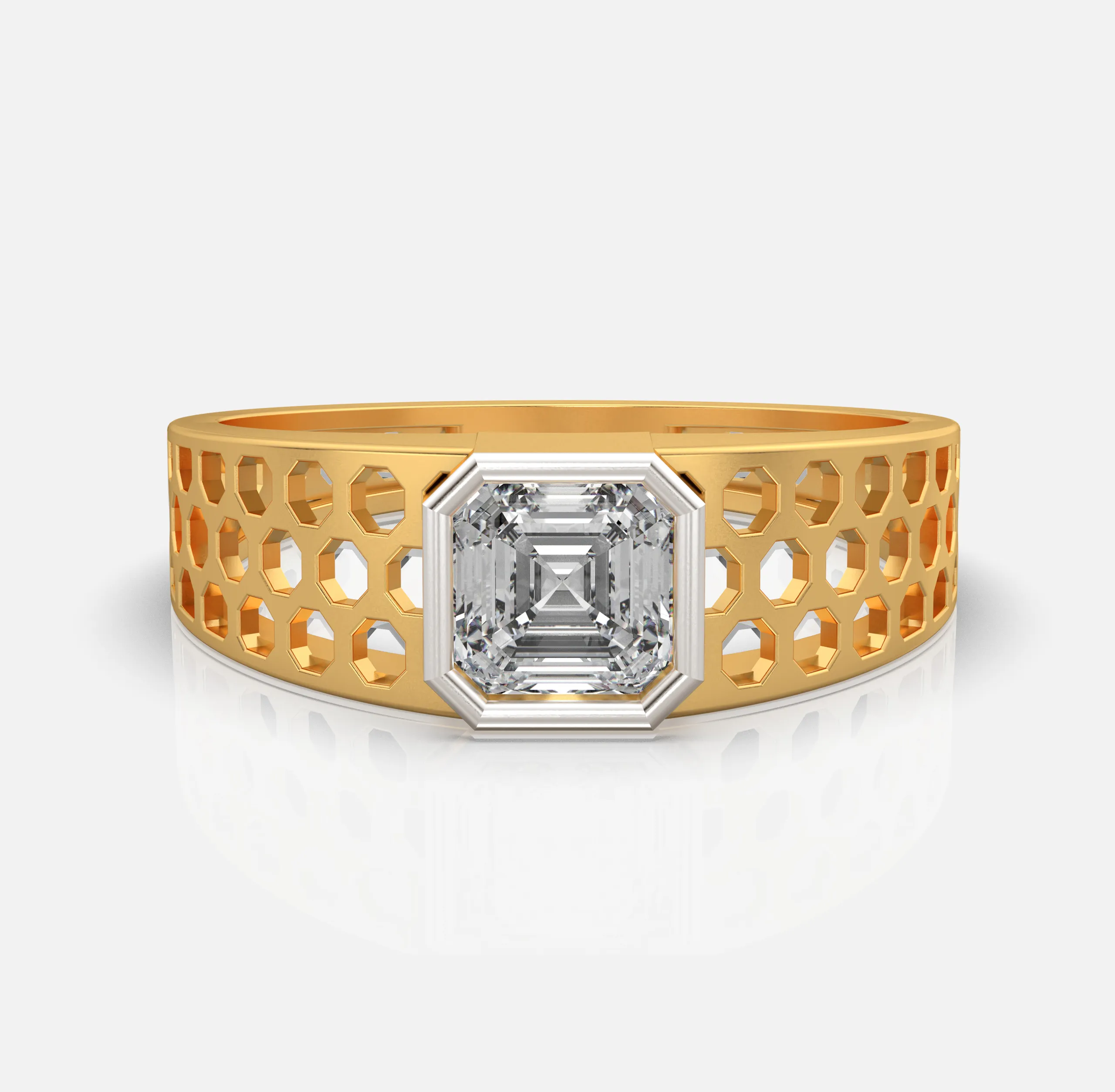 Royal Hive Diamond Ring