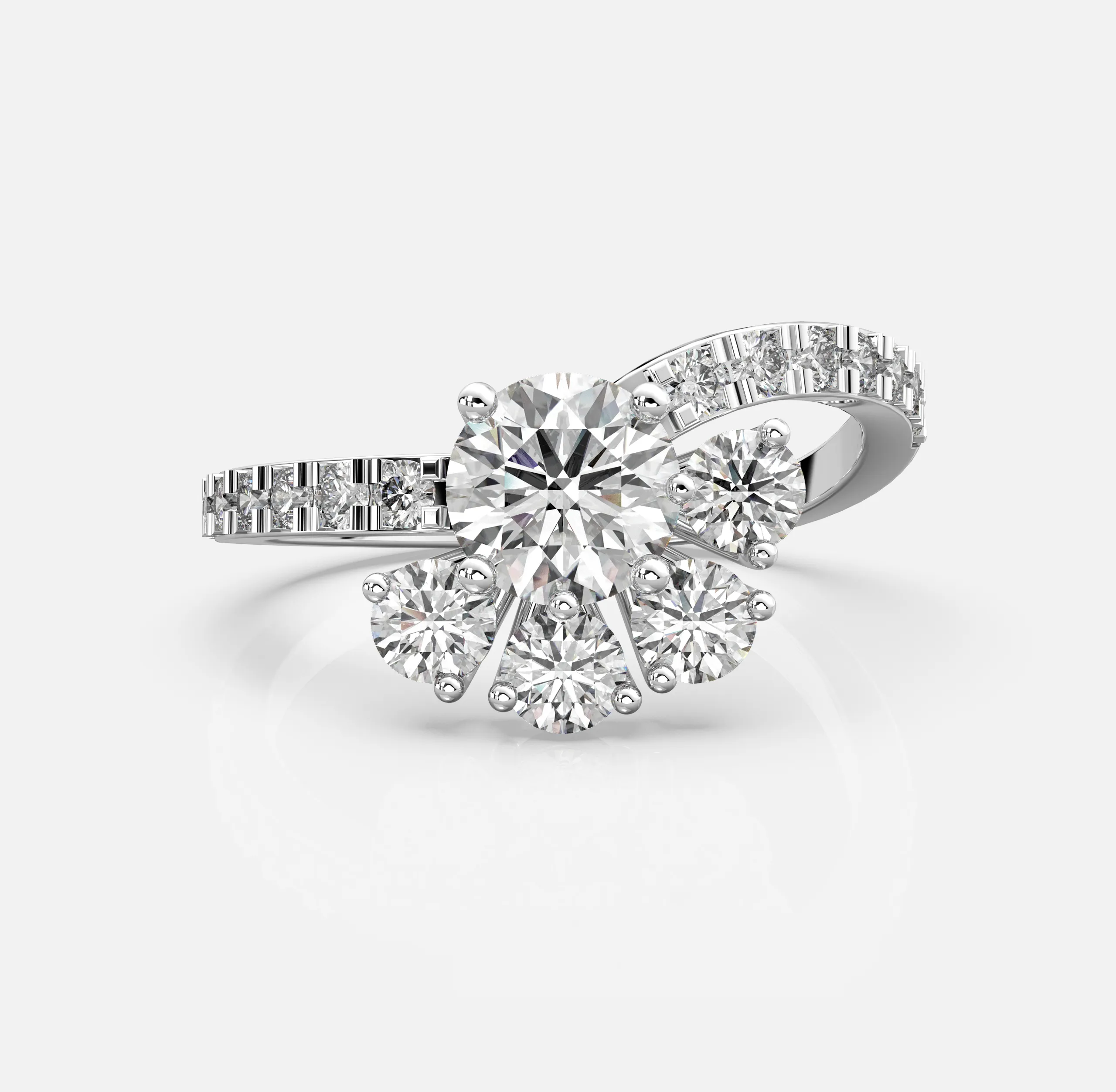 Stella Bloom Diamond Ring