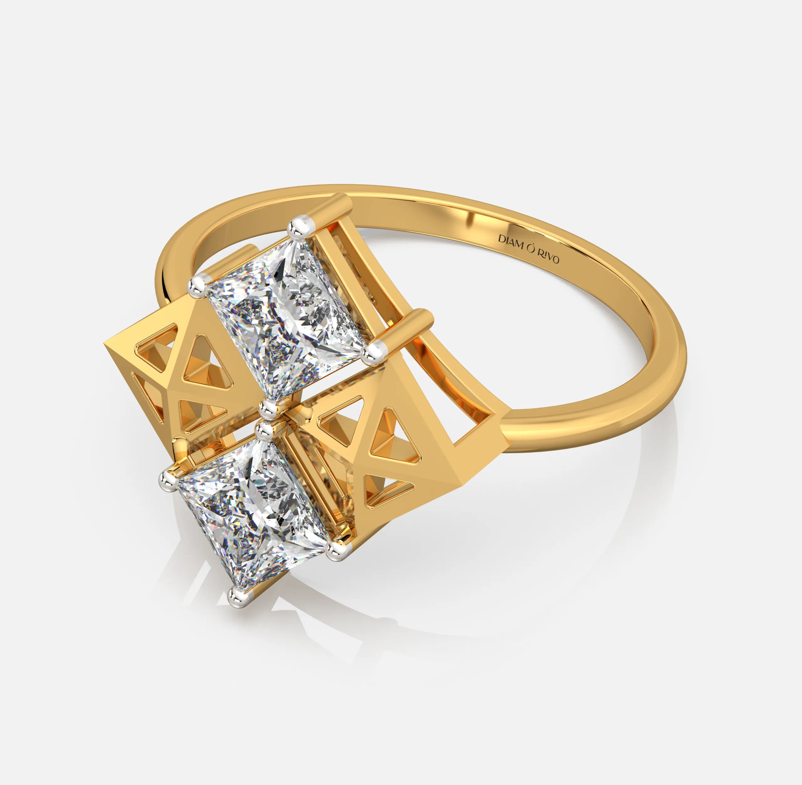 Celestia Frame Diamond Ring