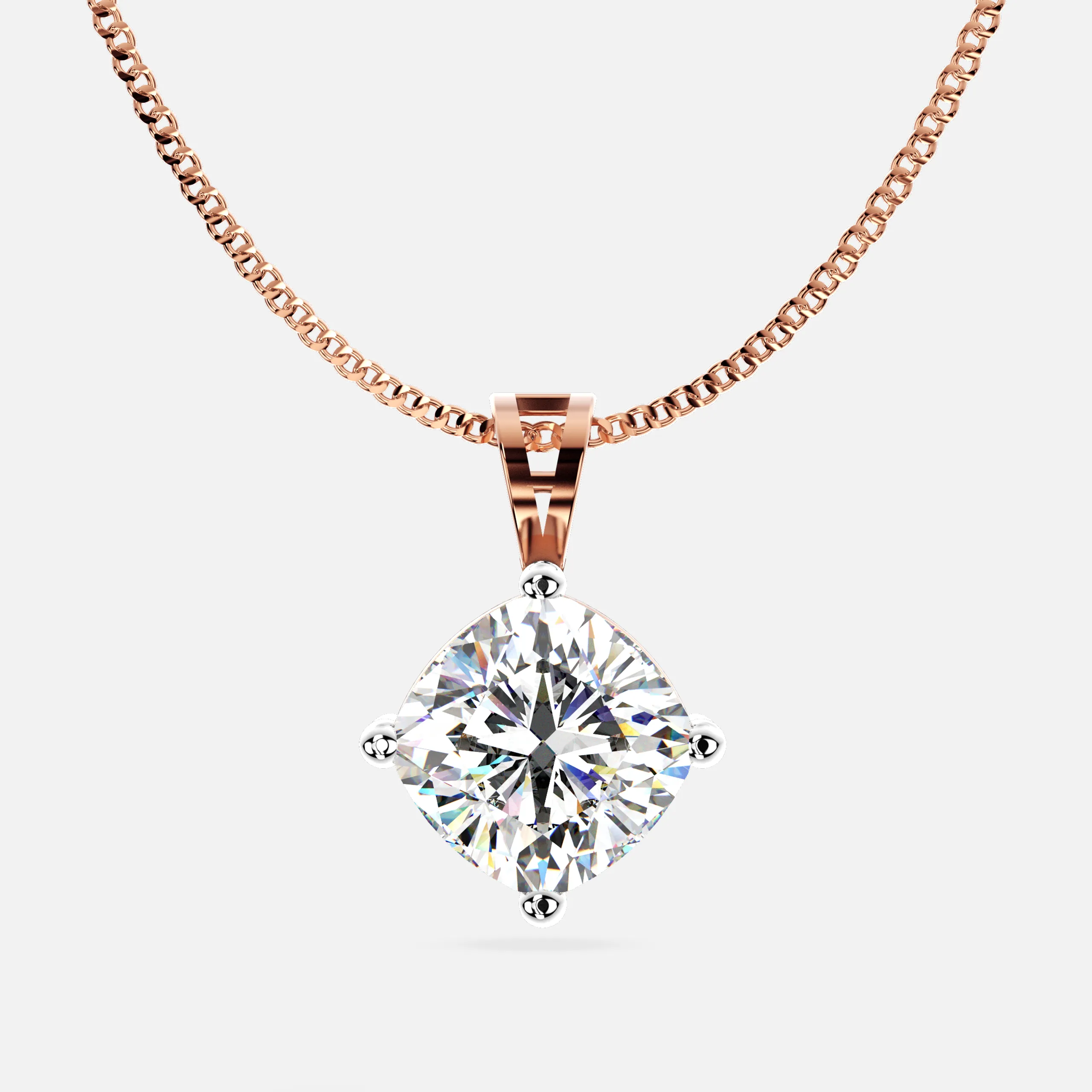 Solitaire Diamond Pendant