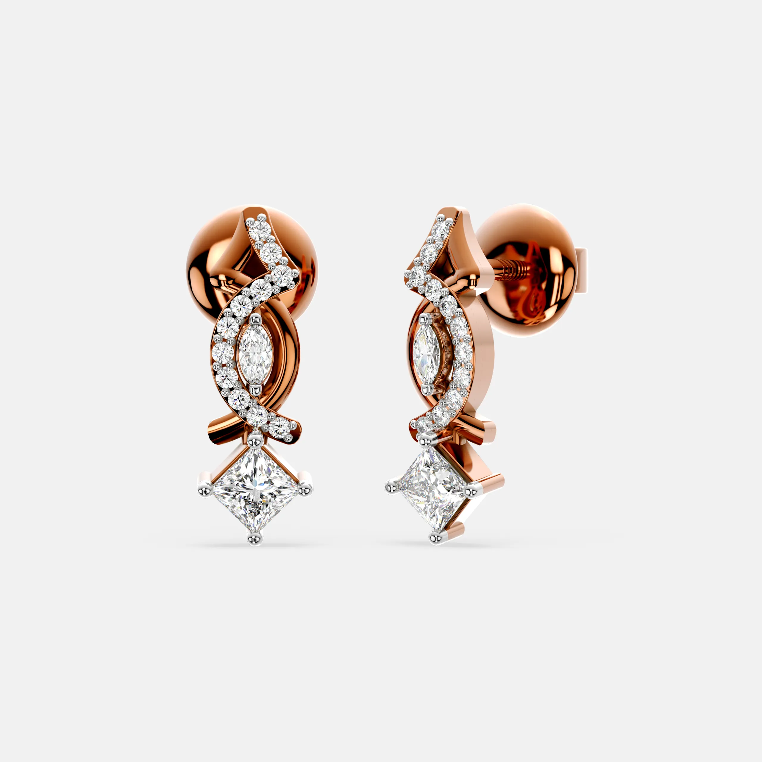 Radiance Grace Diamond Earrings