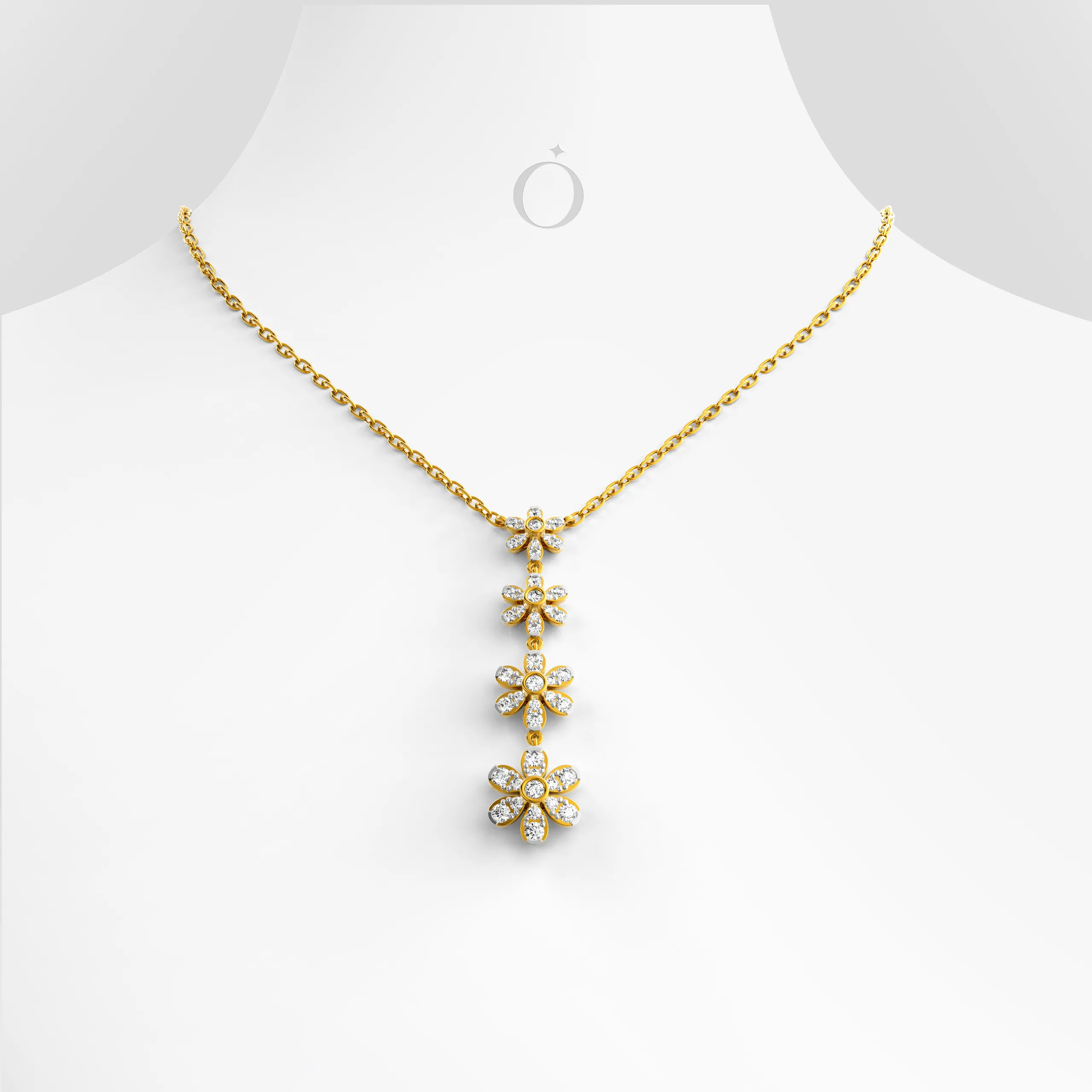 Florielle Drop Necklace