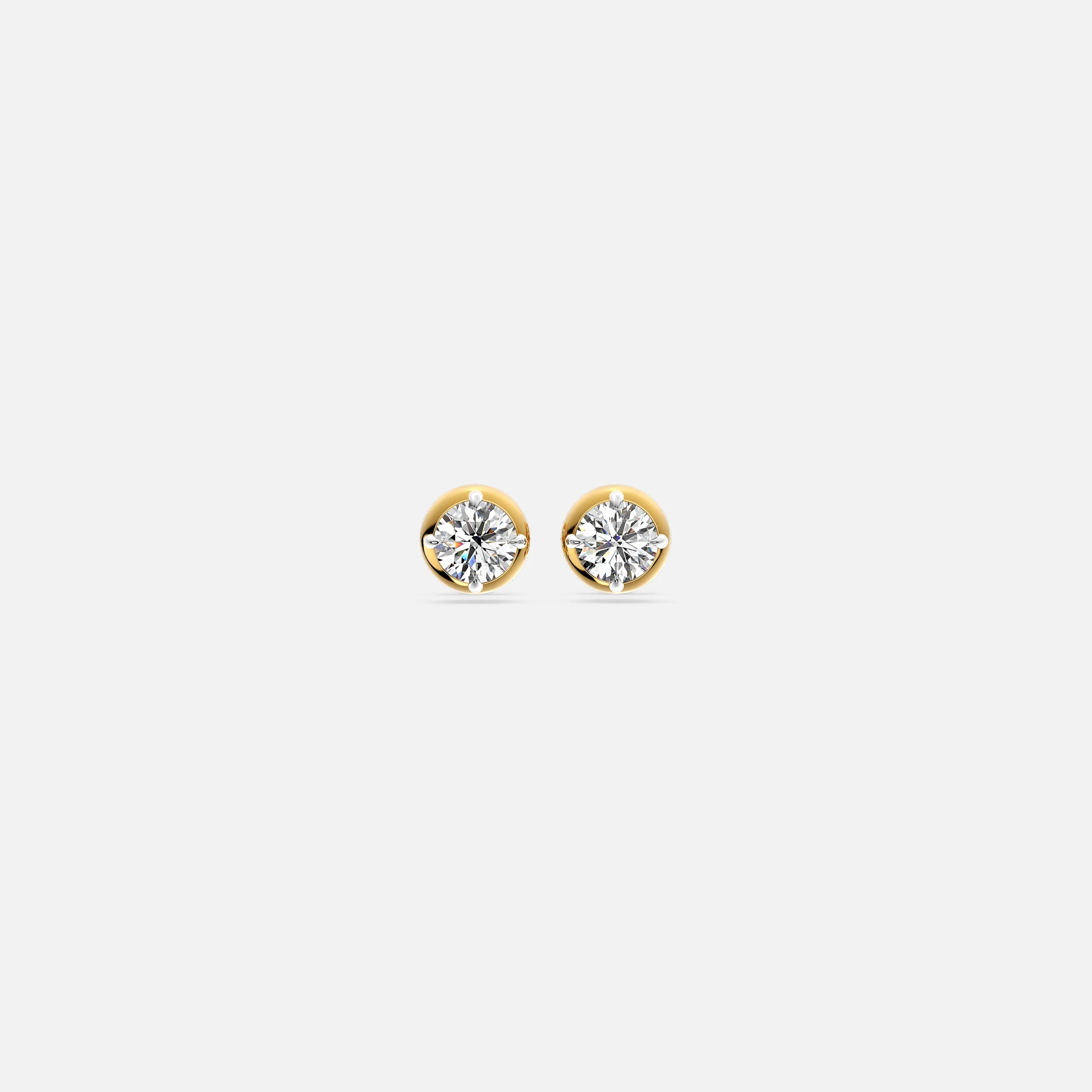 Allure Solitaire Earrings