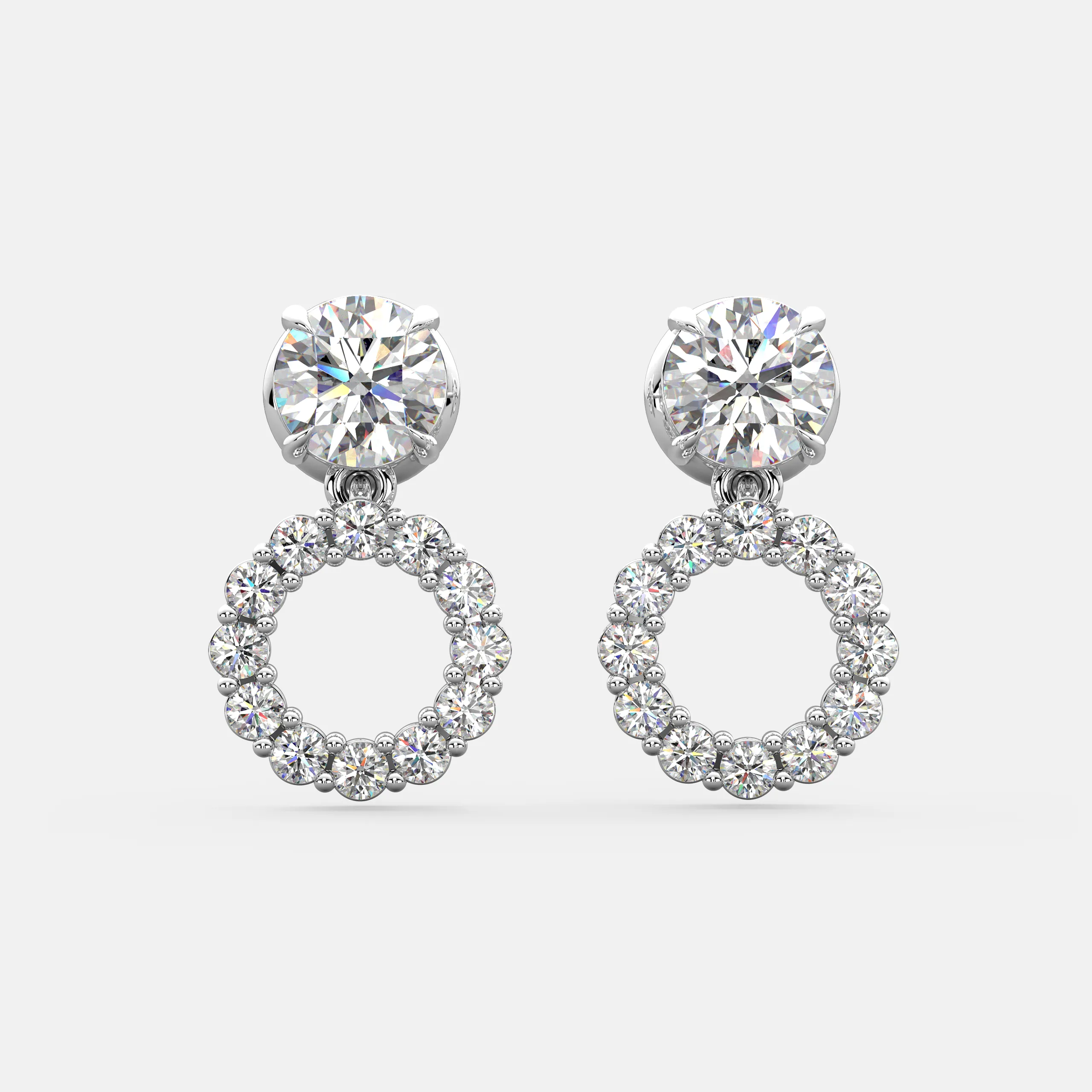 Lustre Loop Earrings