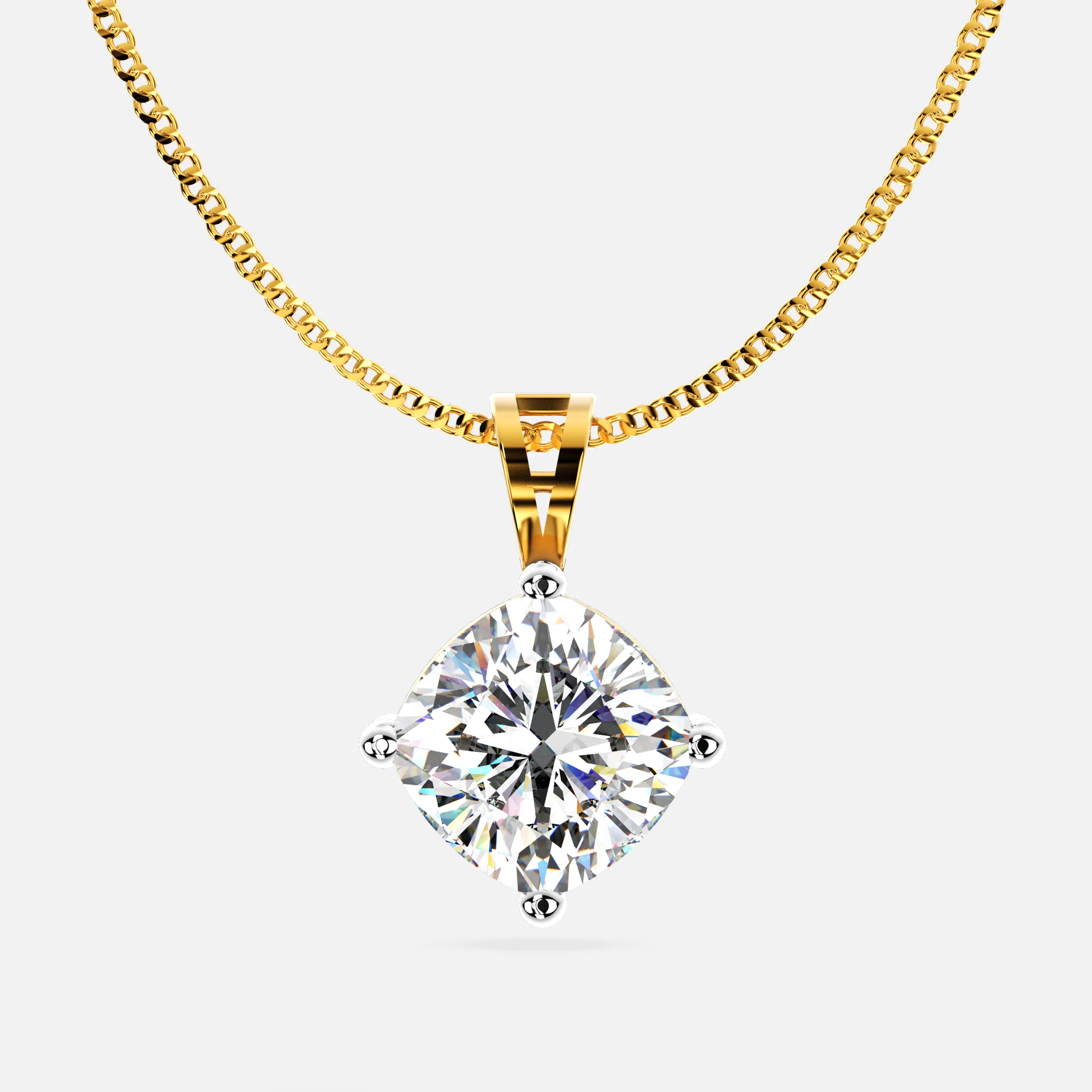 Solitaire Diamond Pendant
