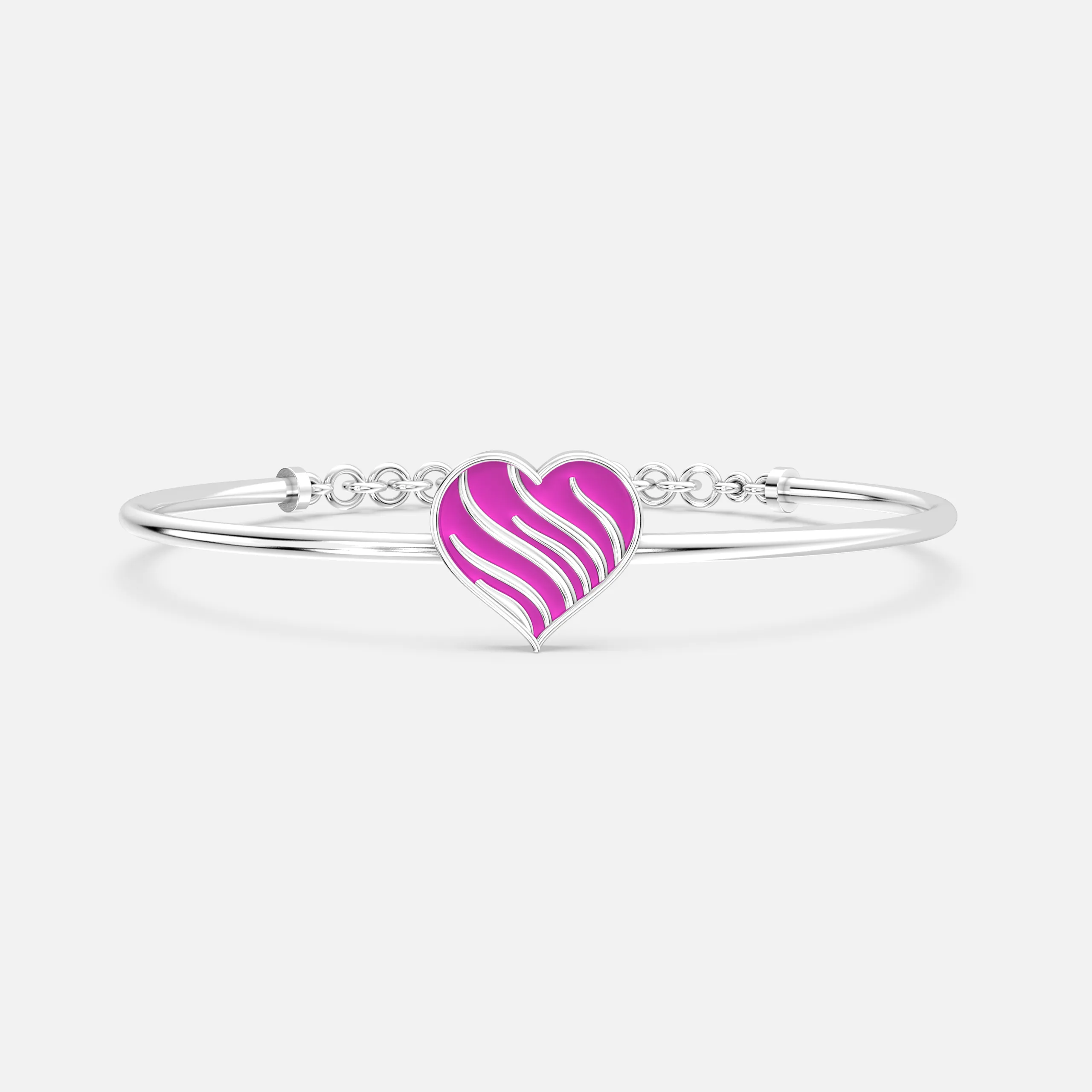 Amoura Wave Heart Bracelet