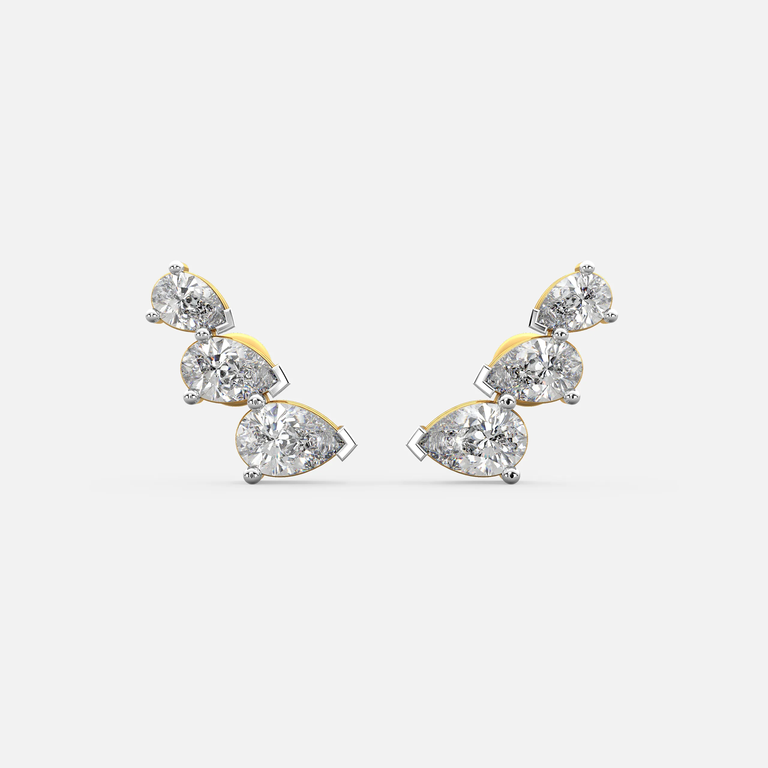Cascade Pear Earrings