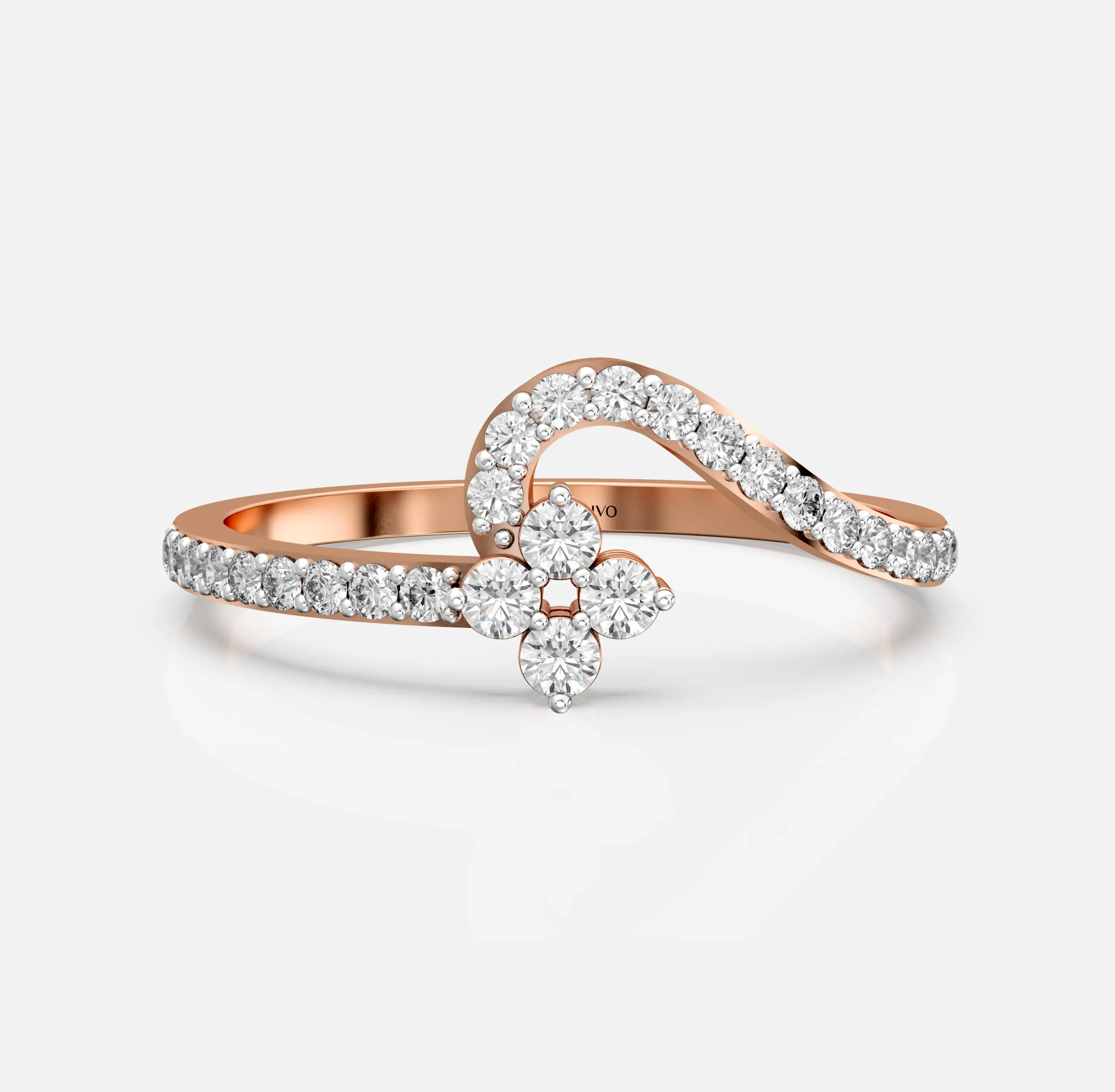 Celeste Flow Diamond Ring