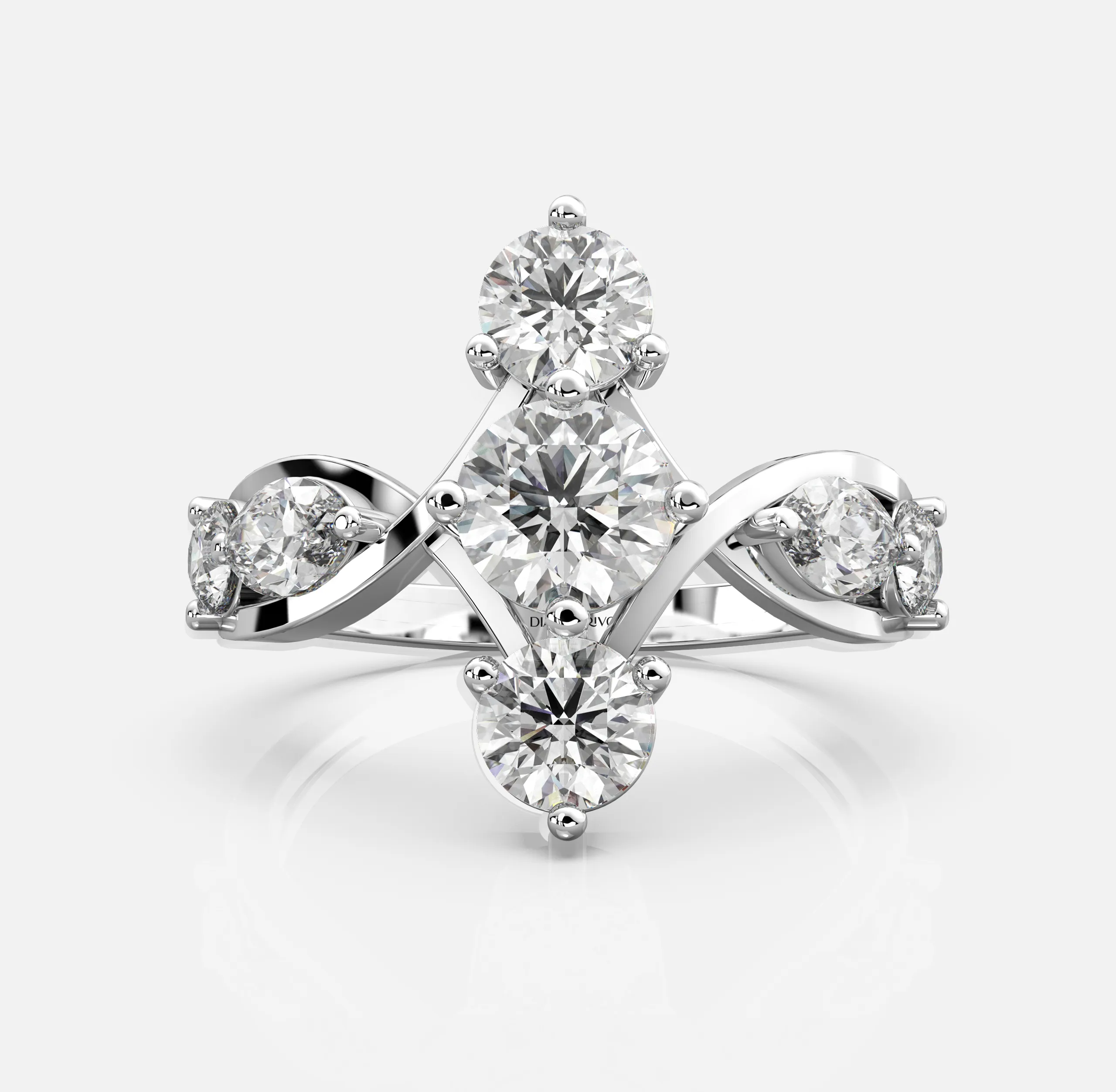 Regalia Crest Diamond Ring