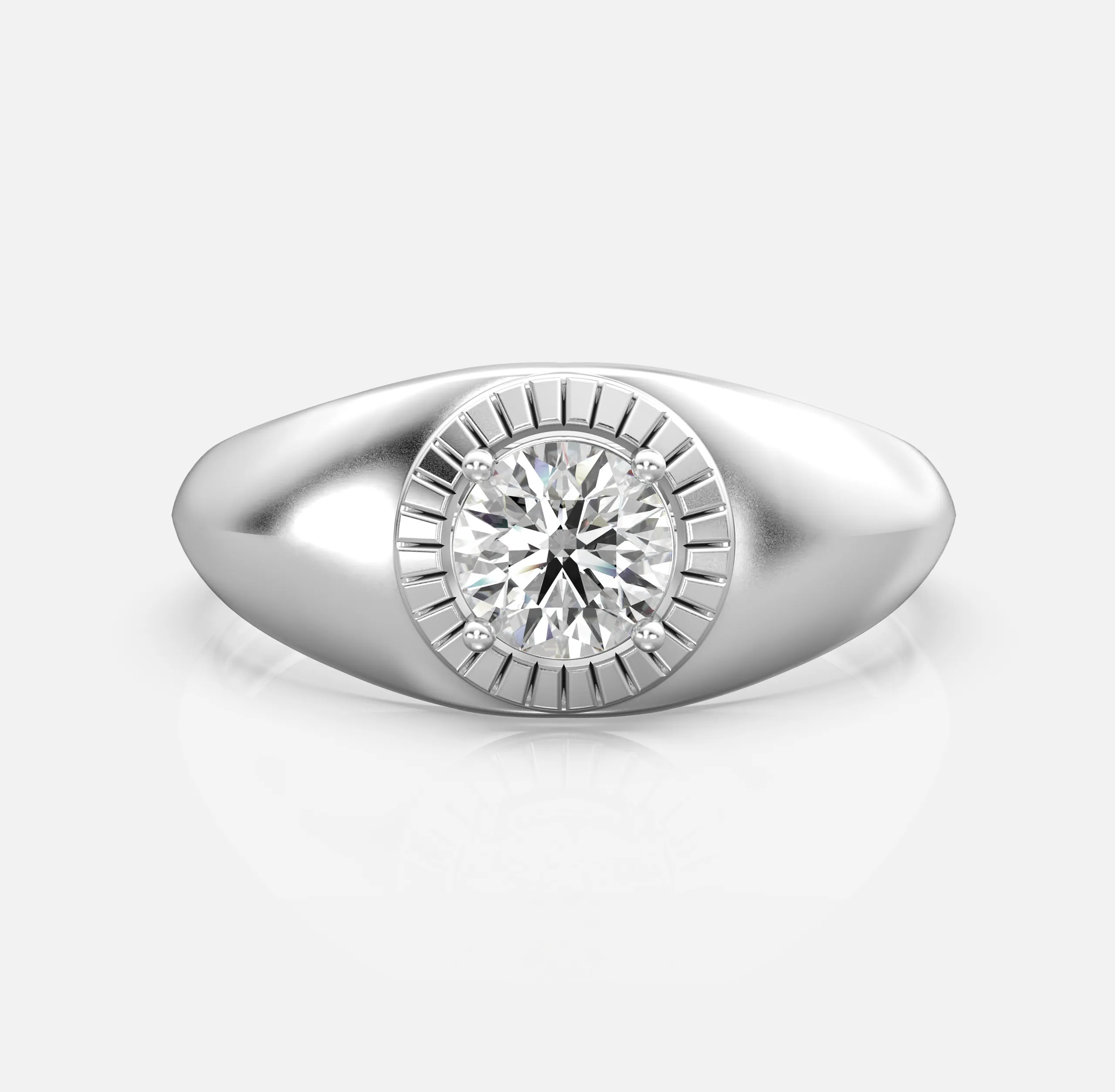 Solaris Radiant Diamond Men's Ring