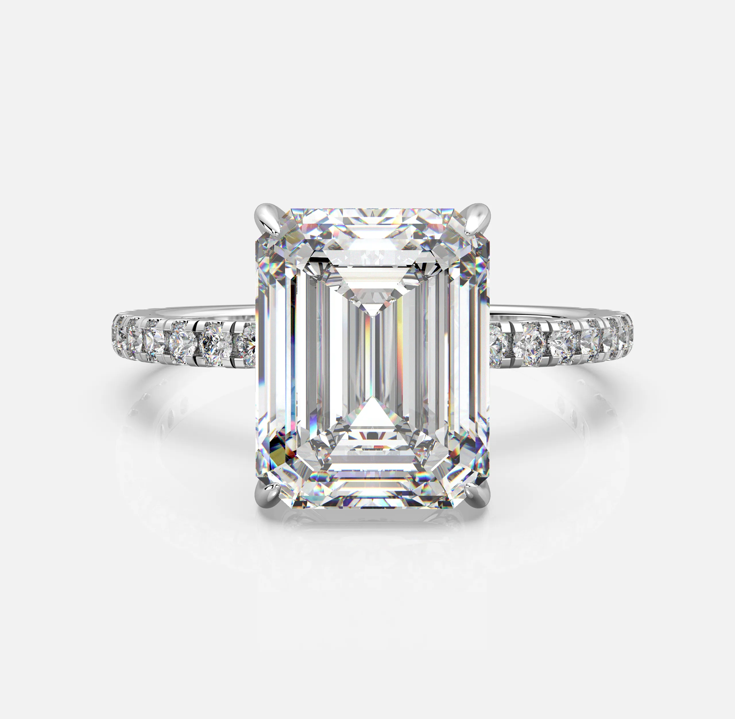 Stellar Dream Pave Diamond Ring