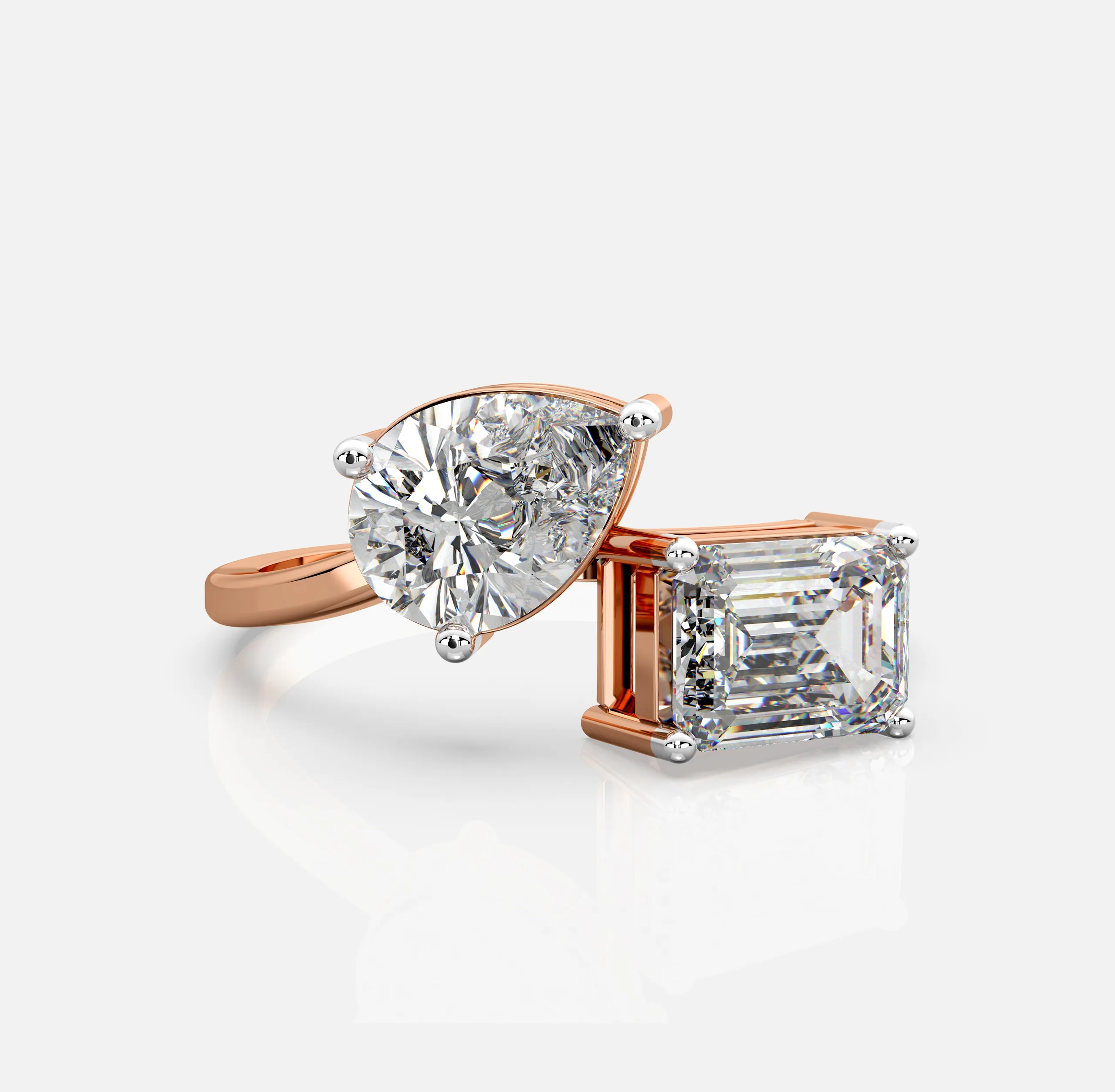 Split Halo Ring