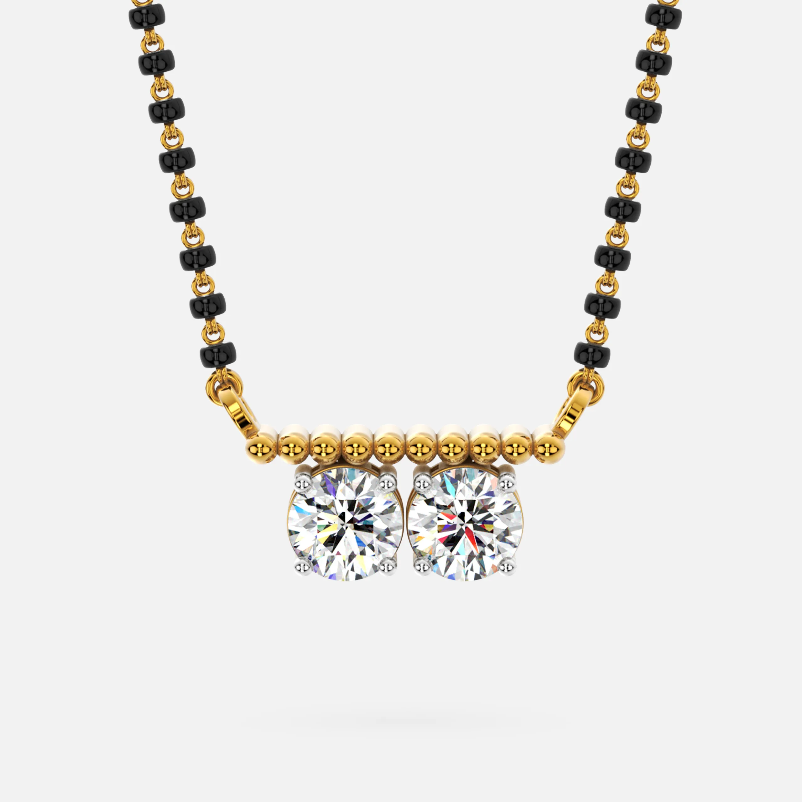 Twin Radiance Diamond Mangalsutra