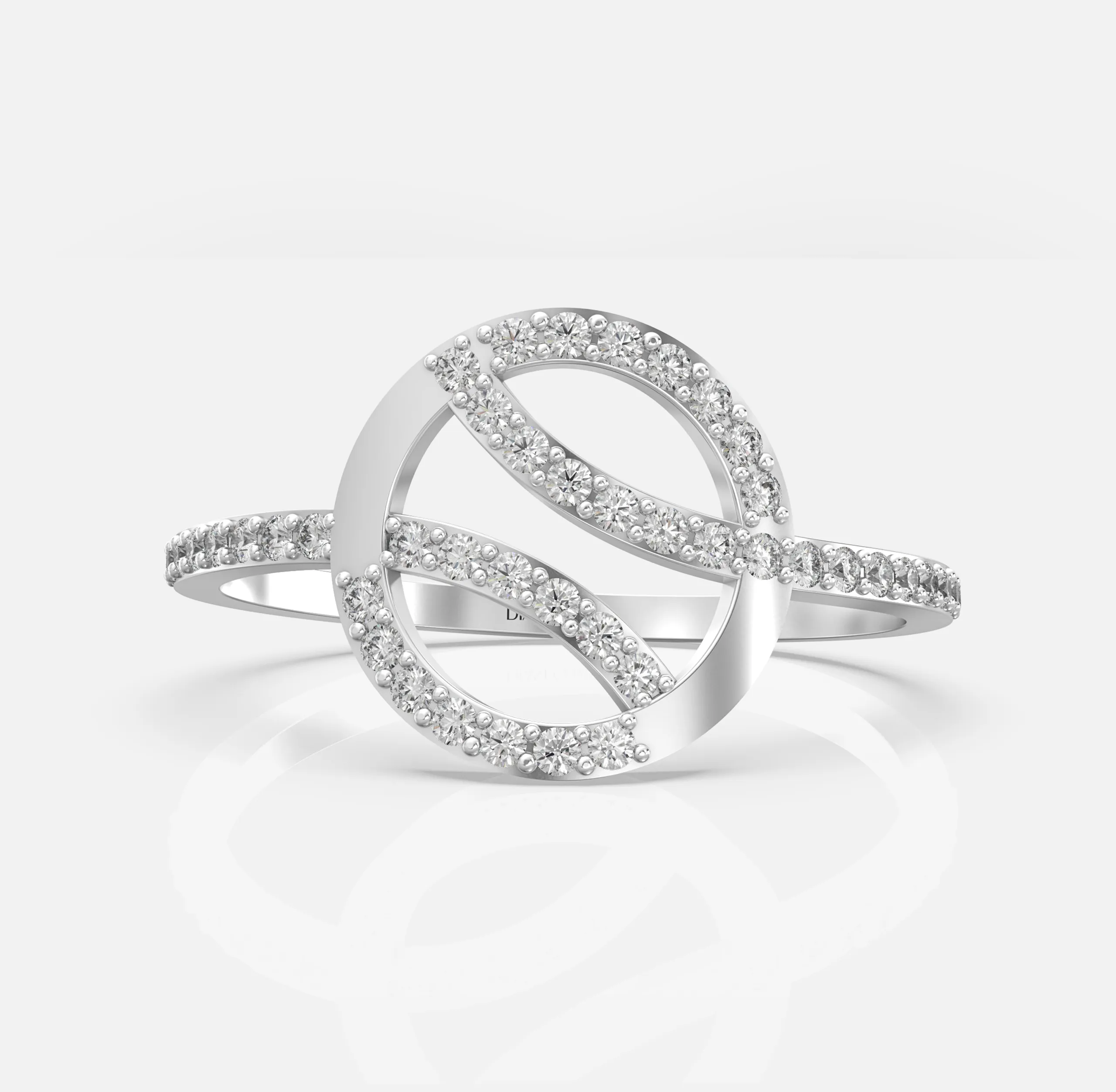 Celeste Twist Diamond Ring