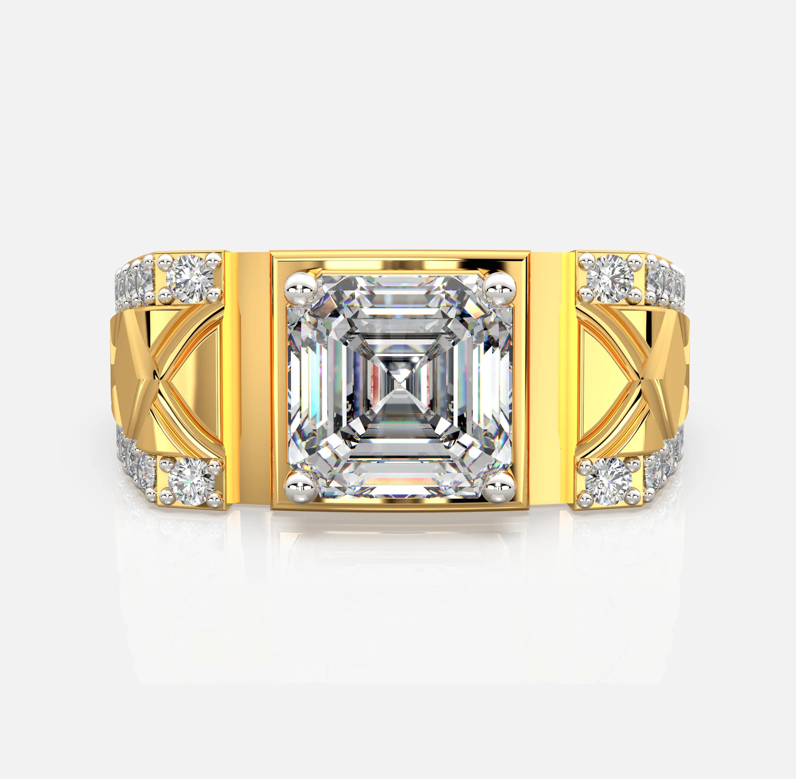 CrownSquare Men’s Ring