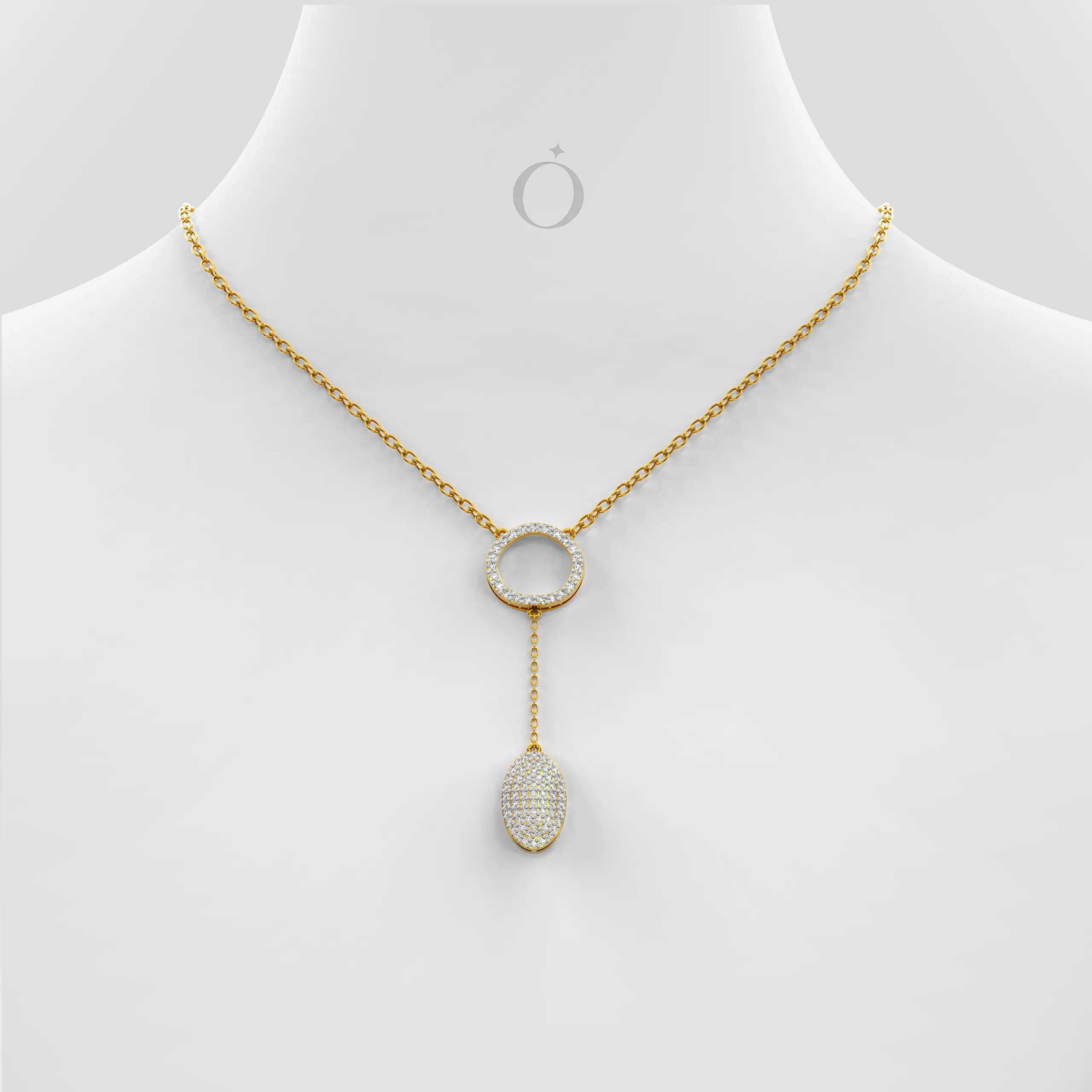 Lunovelle Drop Necklace