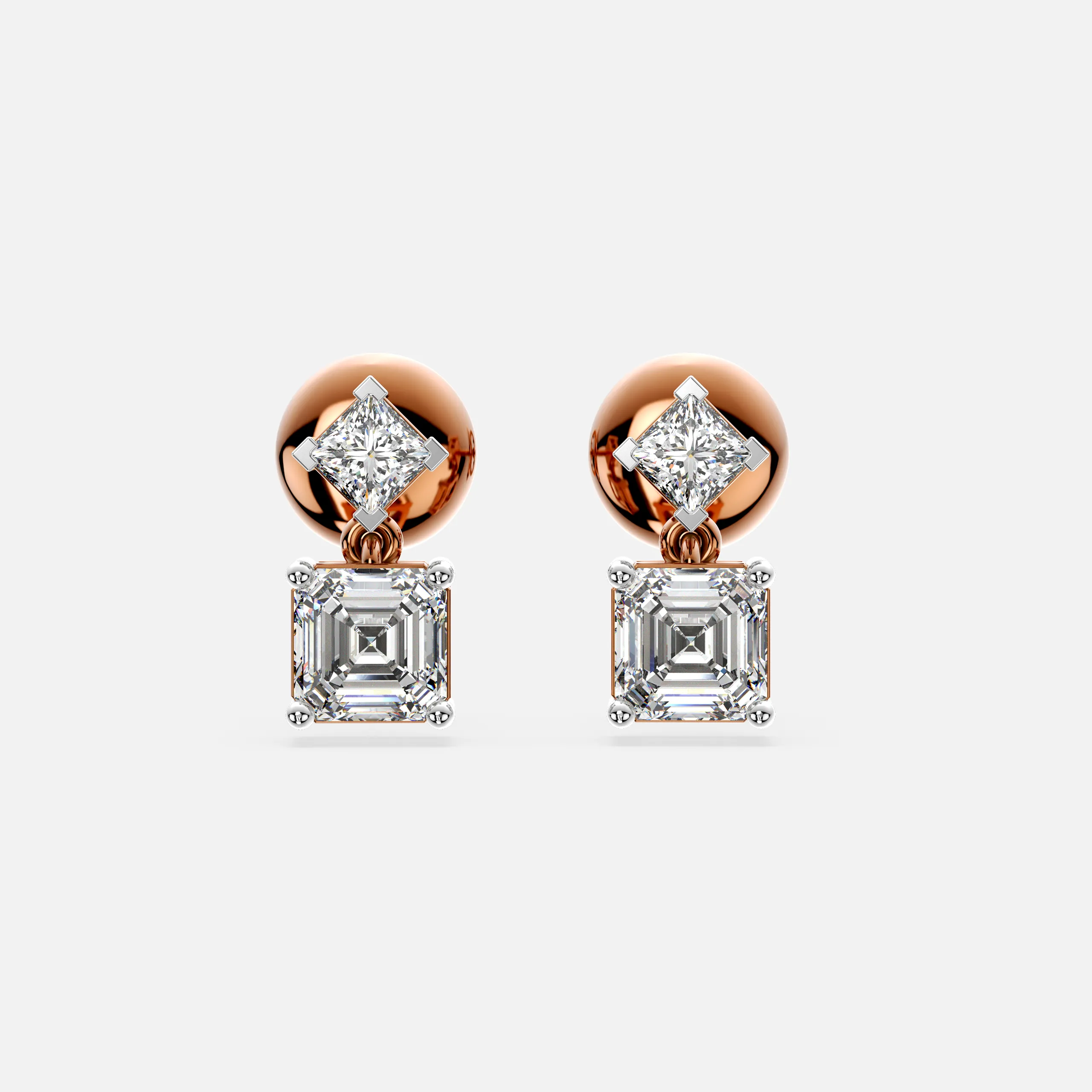 DuoAura Diamond Earrings