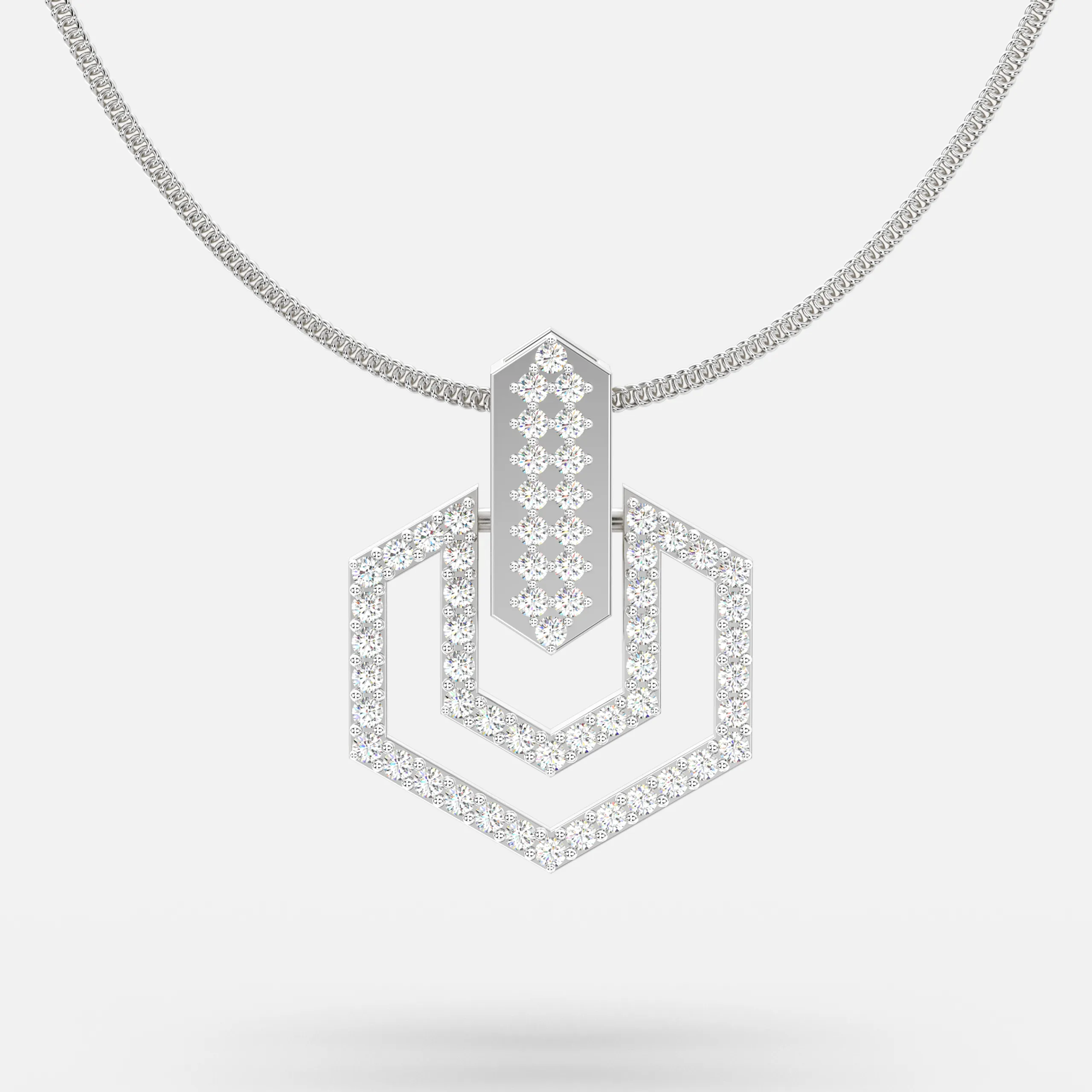 Luxe Layer Diamond Pendant