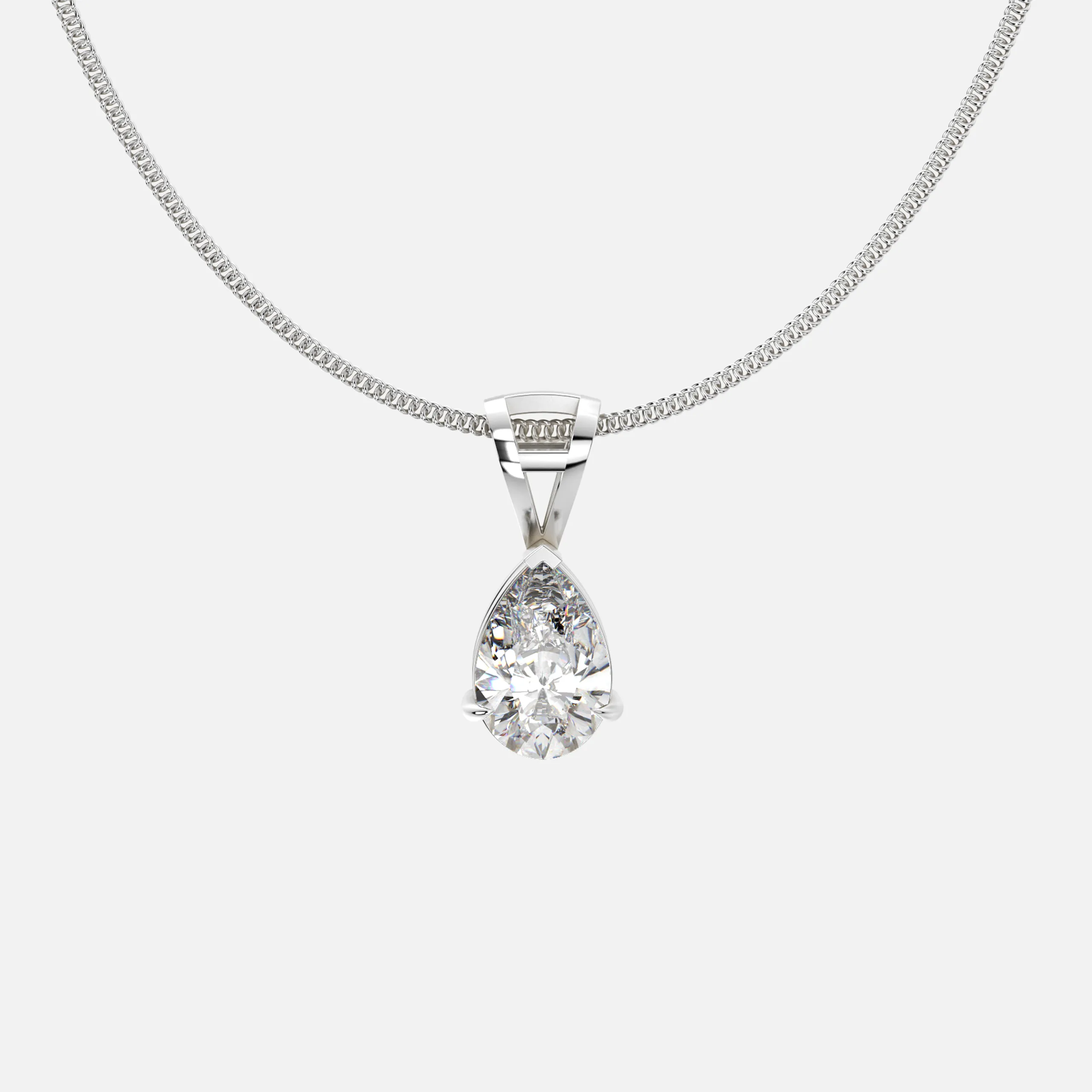 Lustre Teardrop Pendant