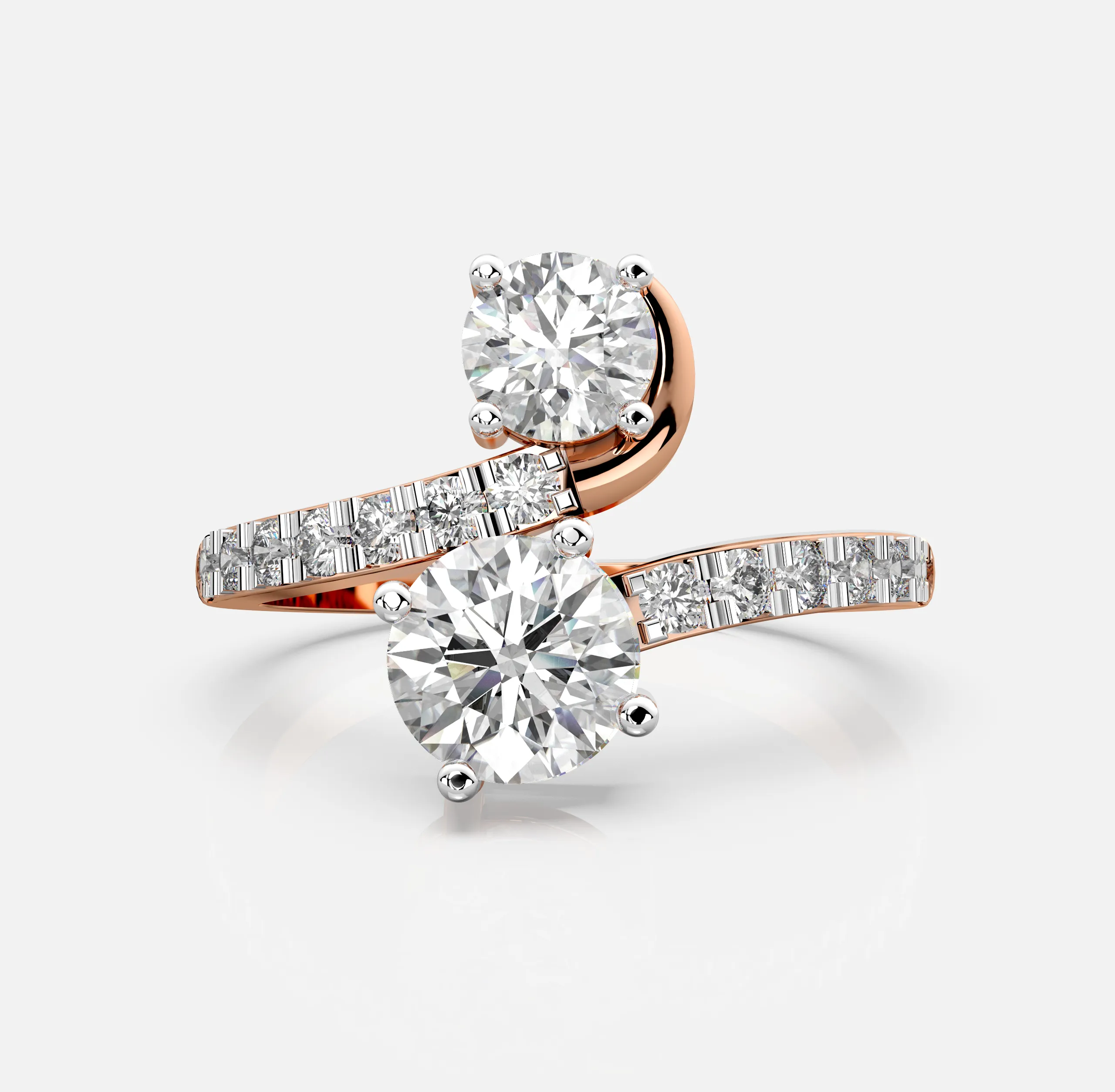 Infinity Bloom Diamond Ring