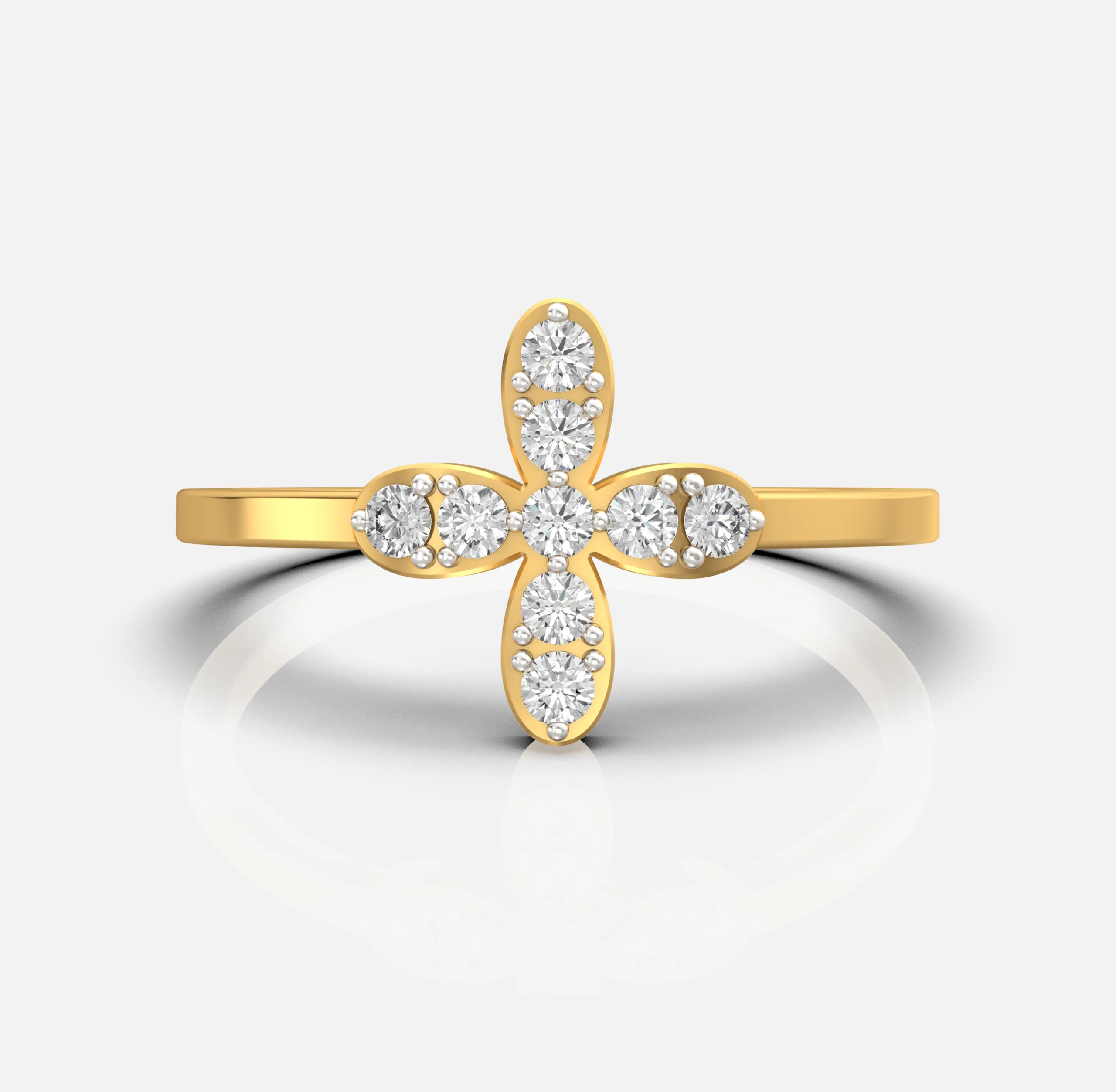 Floral Bloom Diamond Ring