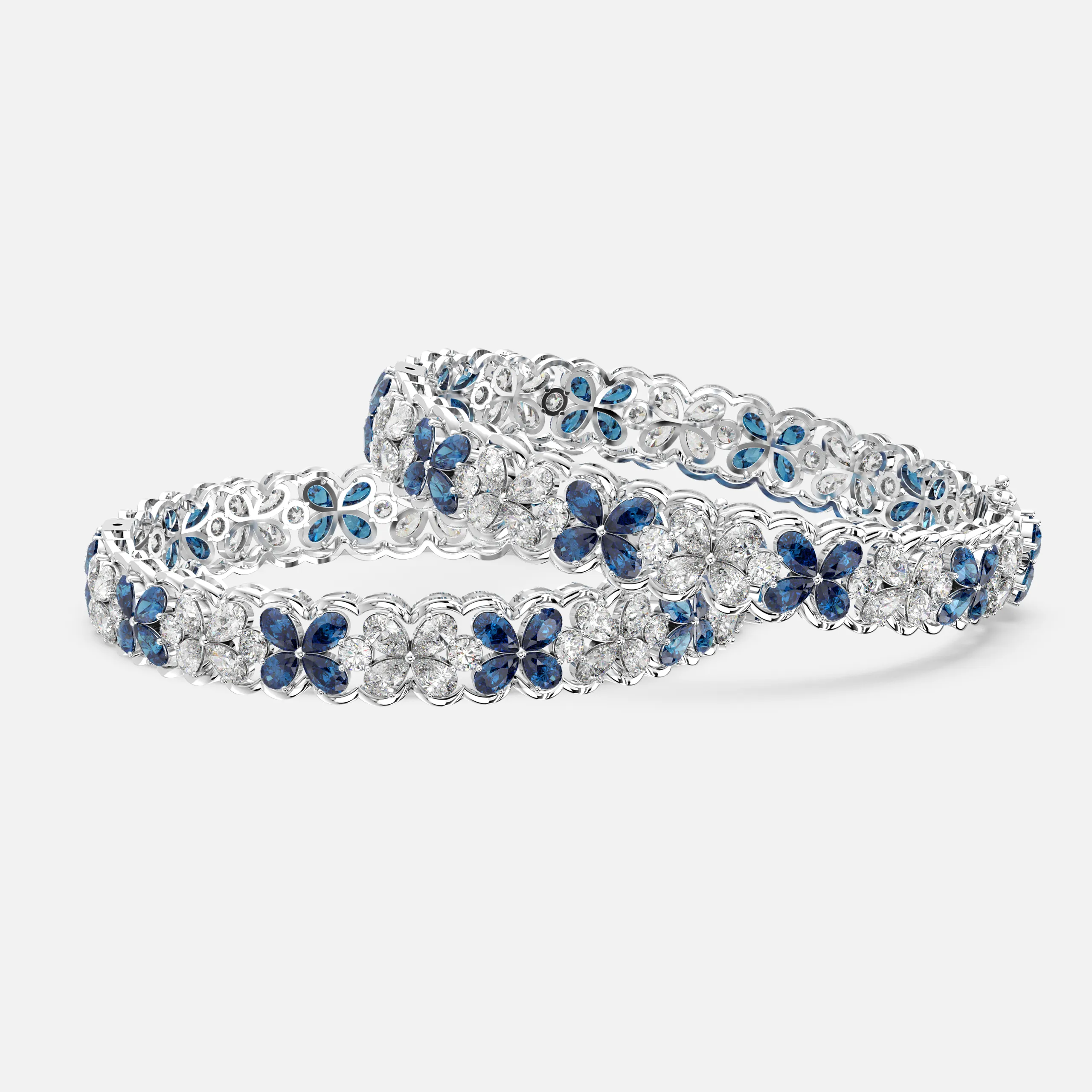 Bloom Diamond Bangle (1 Pcs.)