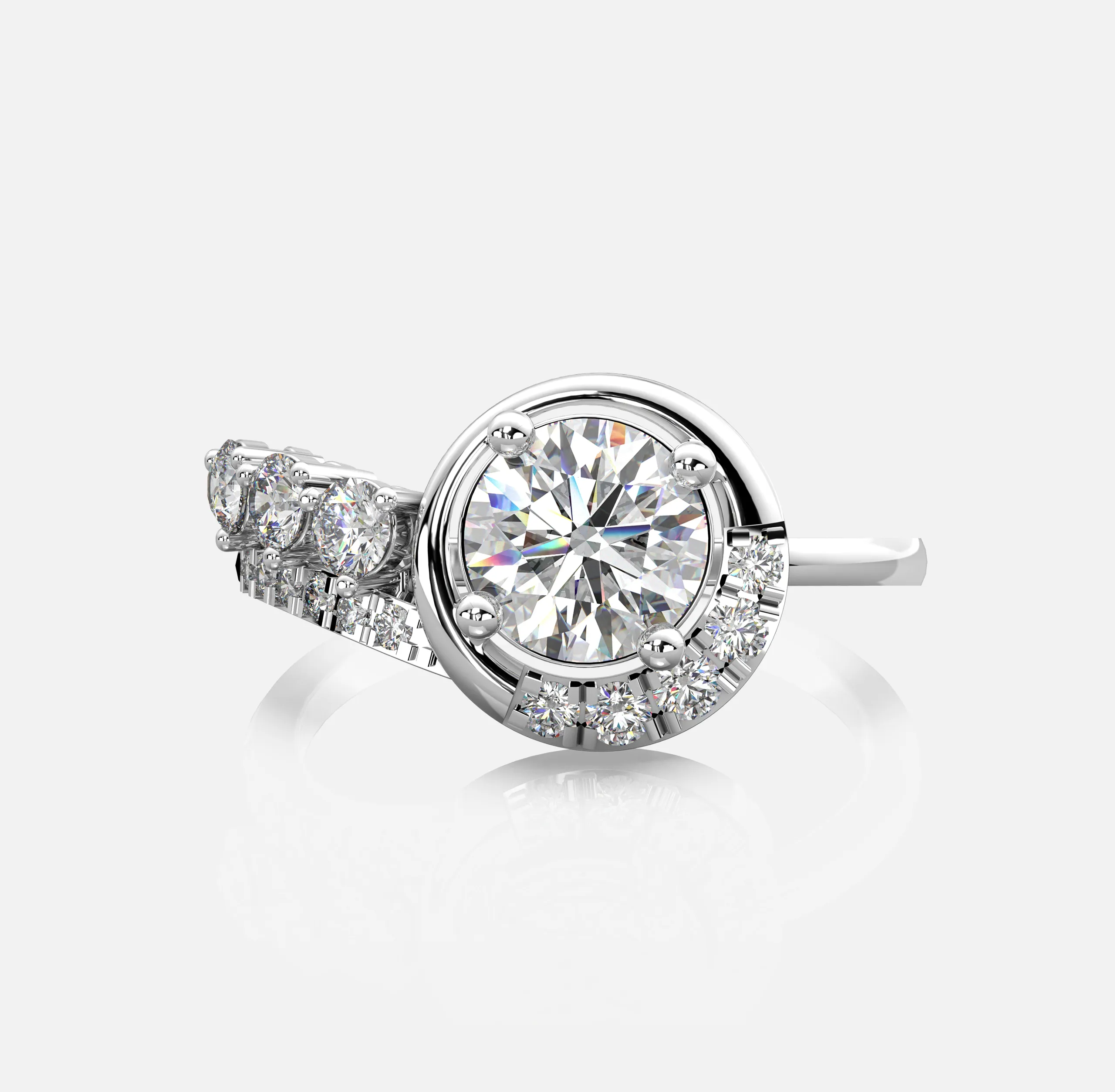 Nova Circle Diamond Ring