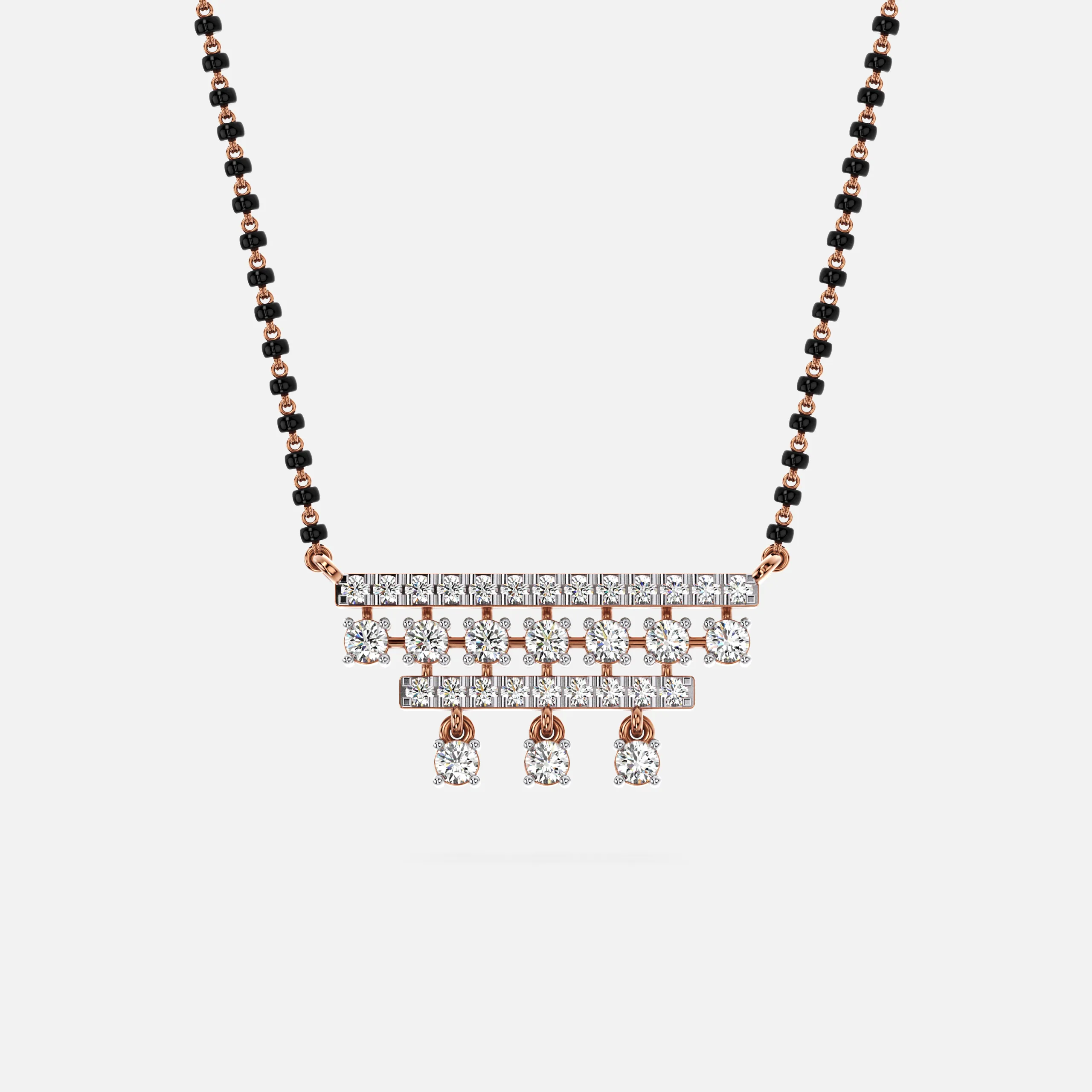 Linear Drop Mangalsutra
