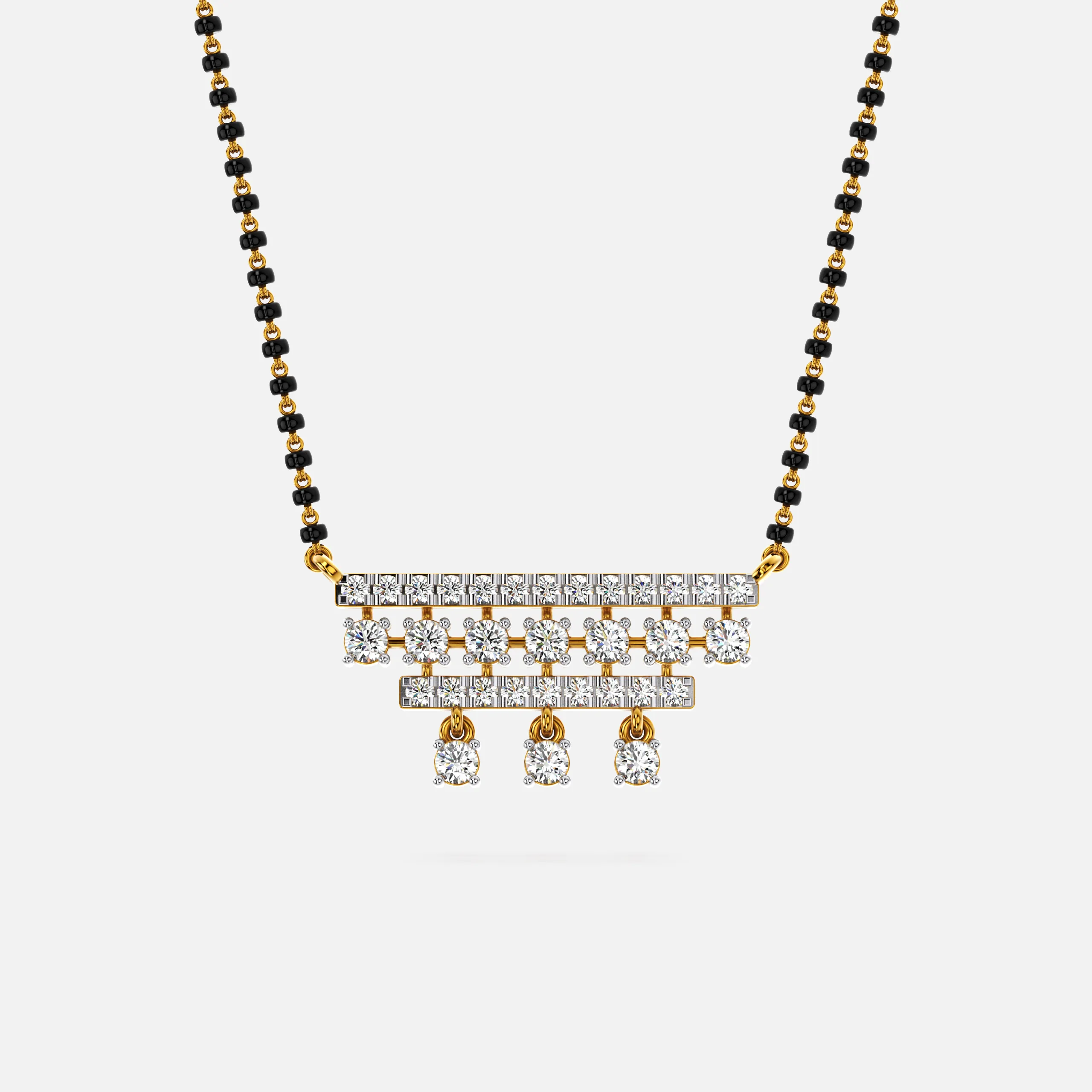 Linear Drop Mangalsutra