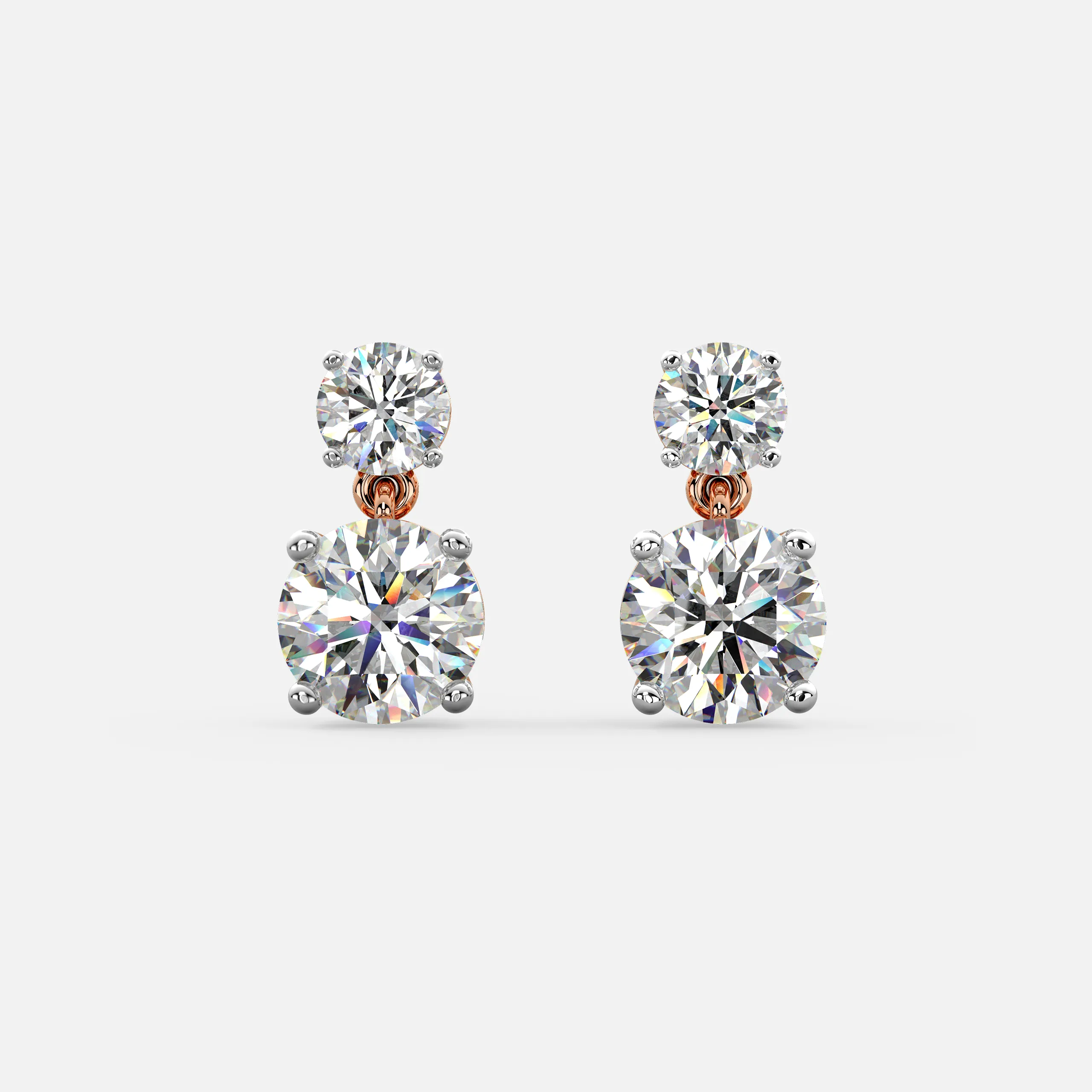 Aurora Dual Spark Earrings